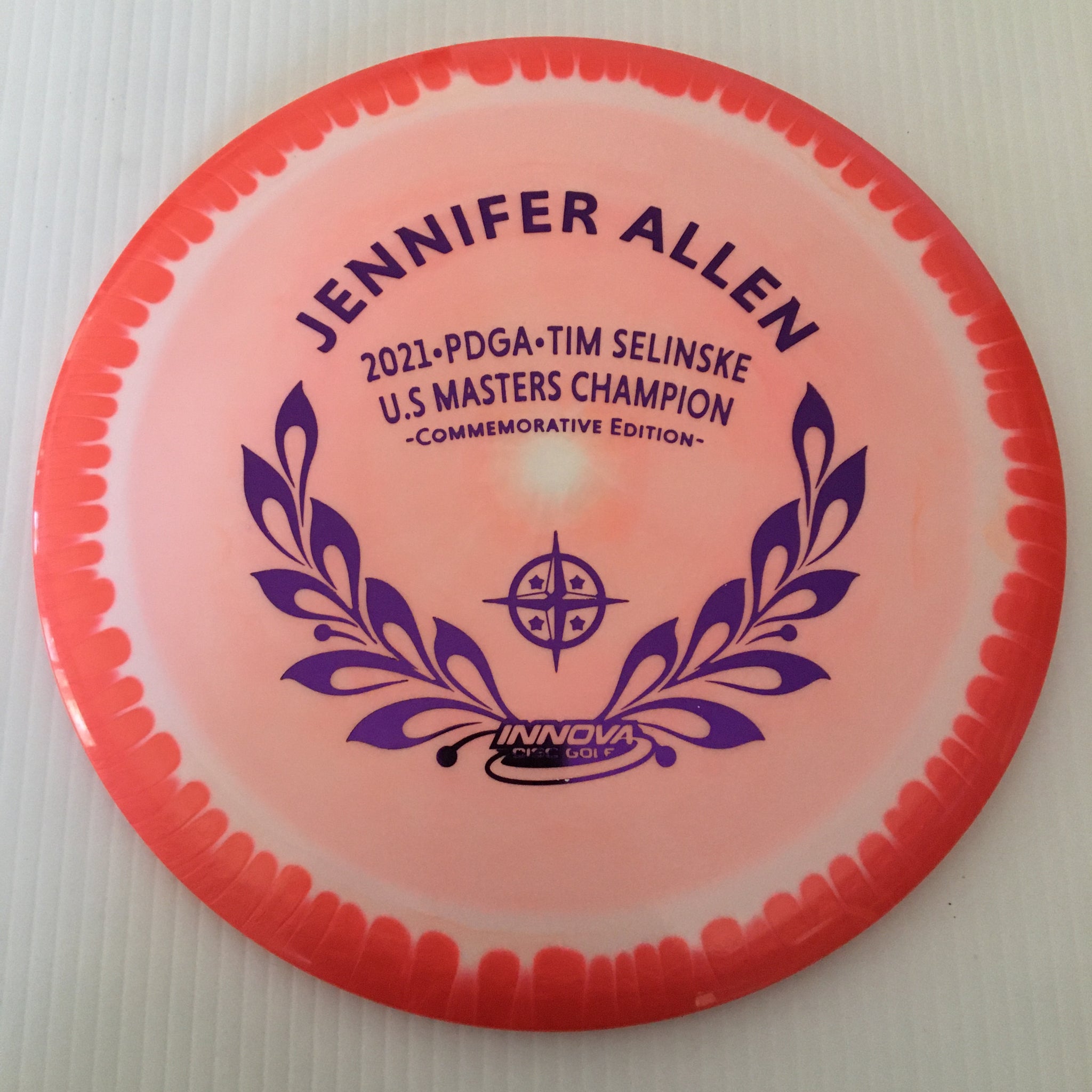 Innova Jennifer Allen 2021 US Masters Champion Halo Star Wraith 11/5/-1/3