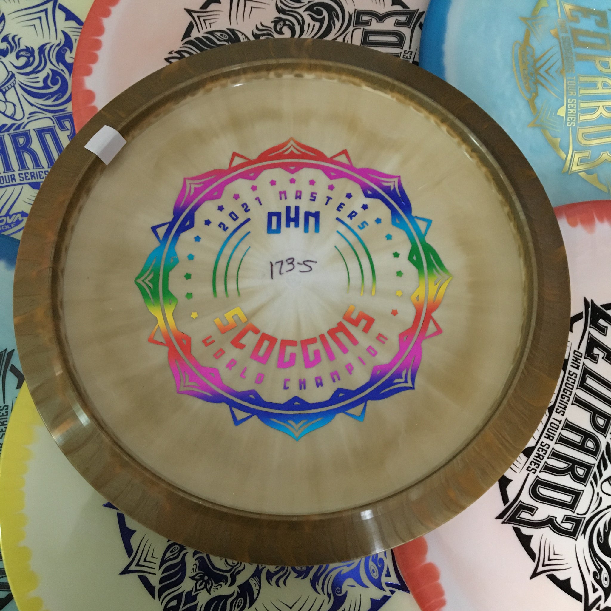 Innova 2021 Masters World Champion Ohn Scoggins Halo Star Leopard3 7/5/-2/1