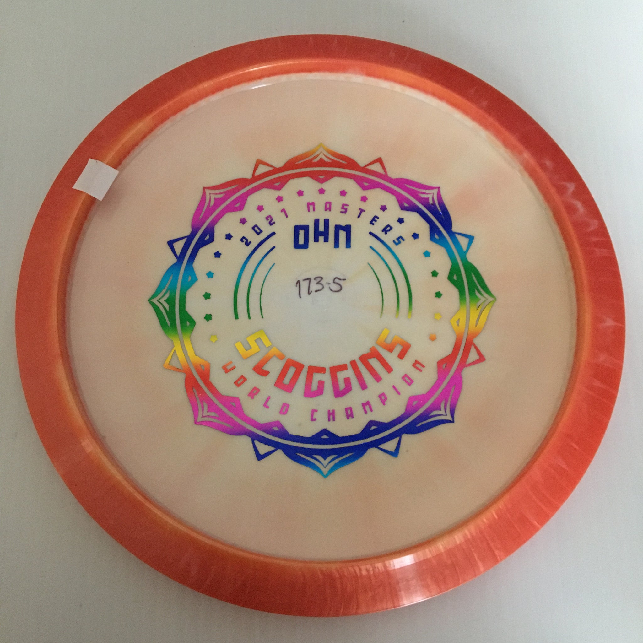 Innova 2021 Masters World Champion Ohn Scoggins Halo Star Leopard3 7/5/-2/1