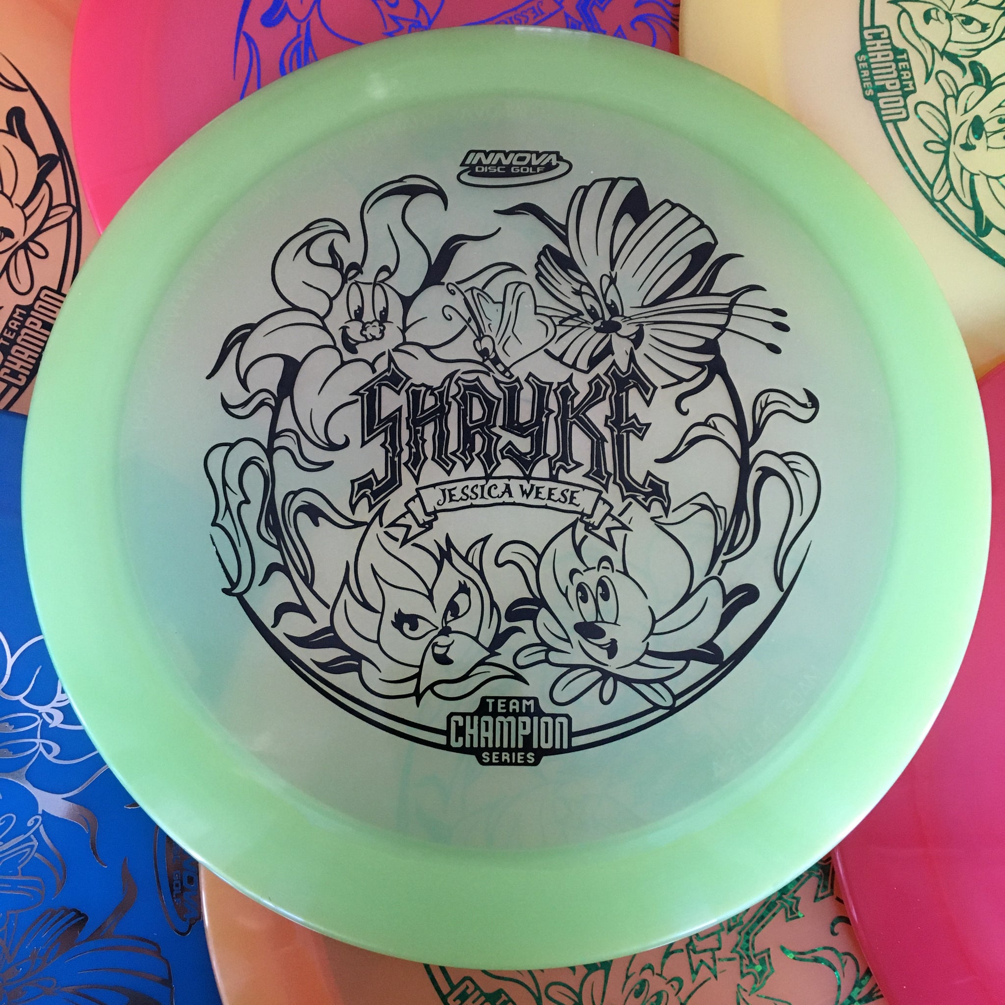 Innova Jessica Weese Team Champion Luster Champion Shryke 13/6/-1/2