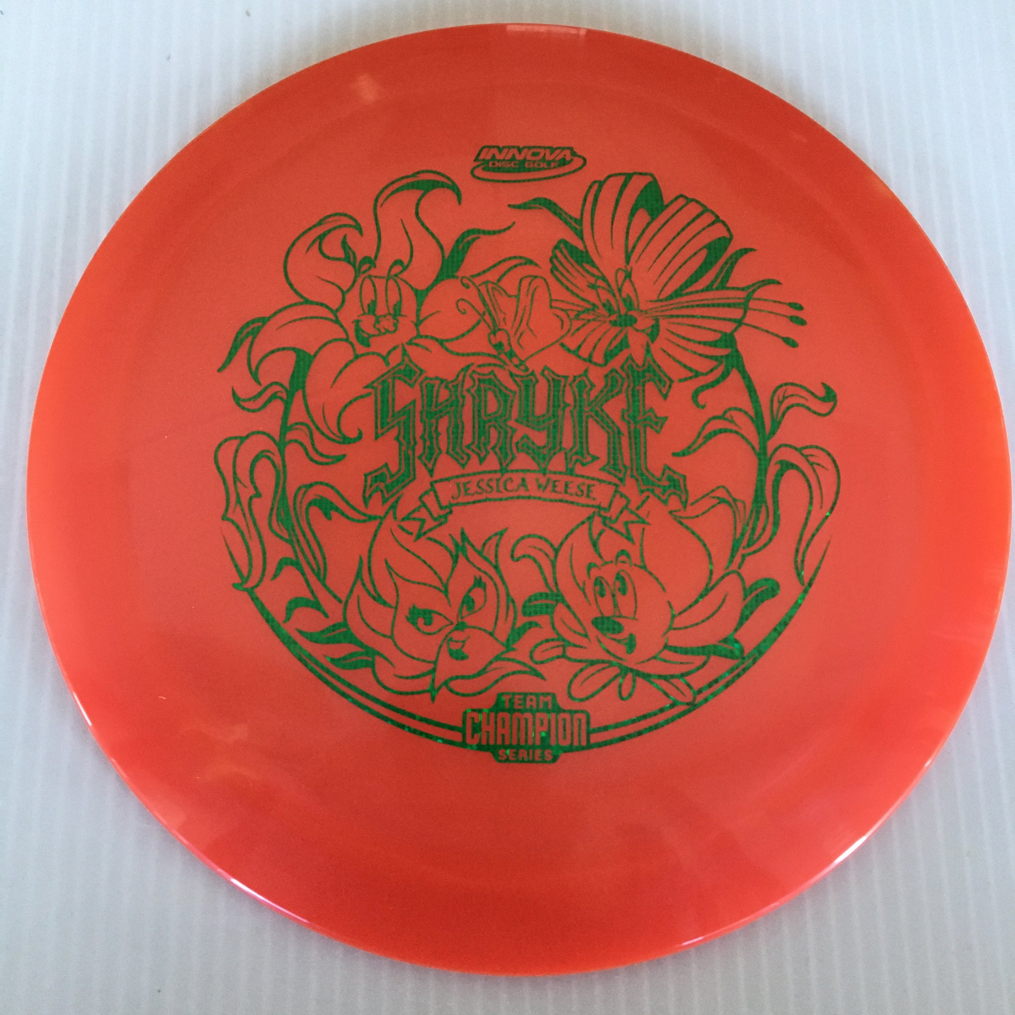 Innova Jessica Weese Team Champion Luster Champion Shryke 13/6/-1/2