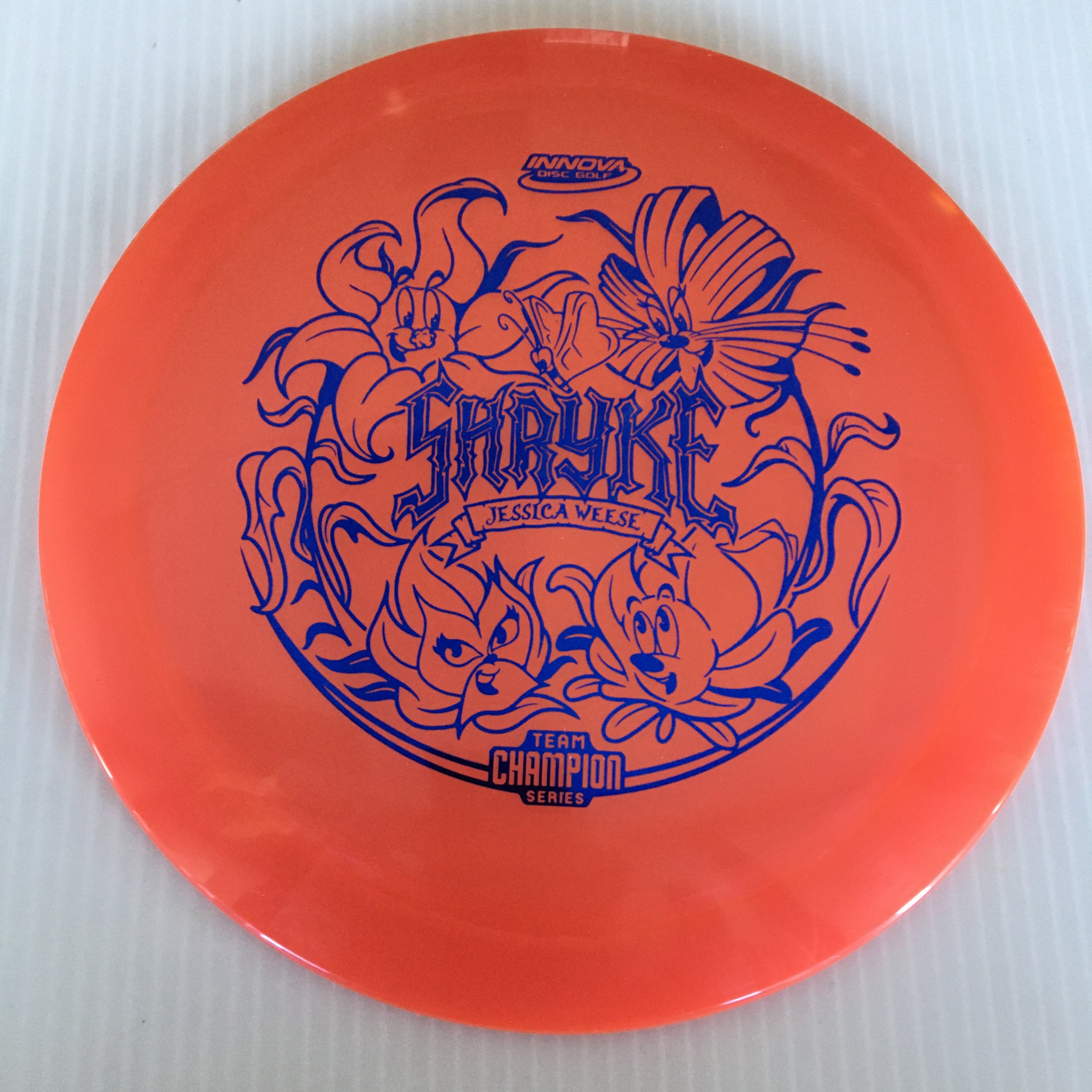 Innova Jessica Weese Team Champion Luster Champion Shryke 13/6/-1/2