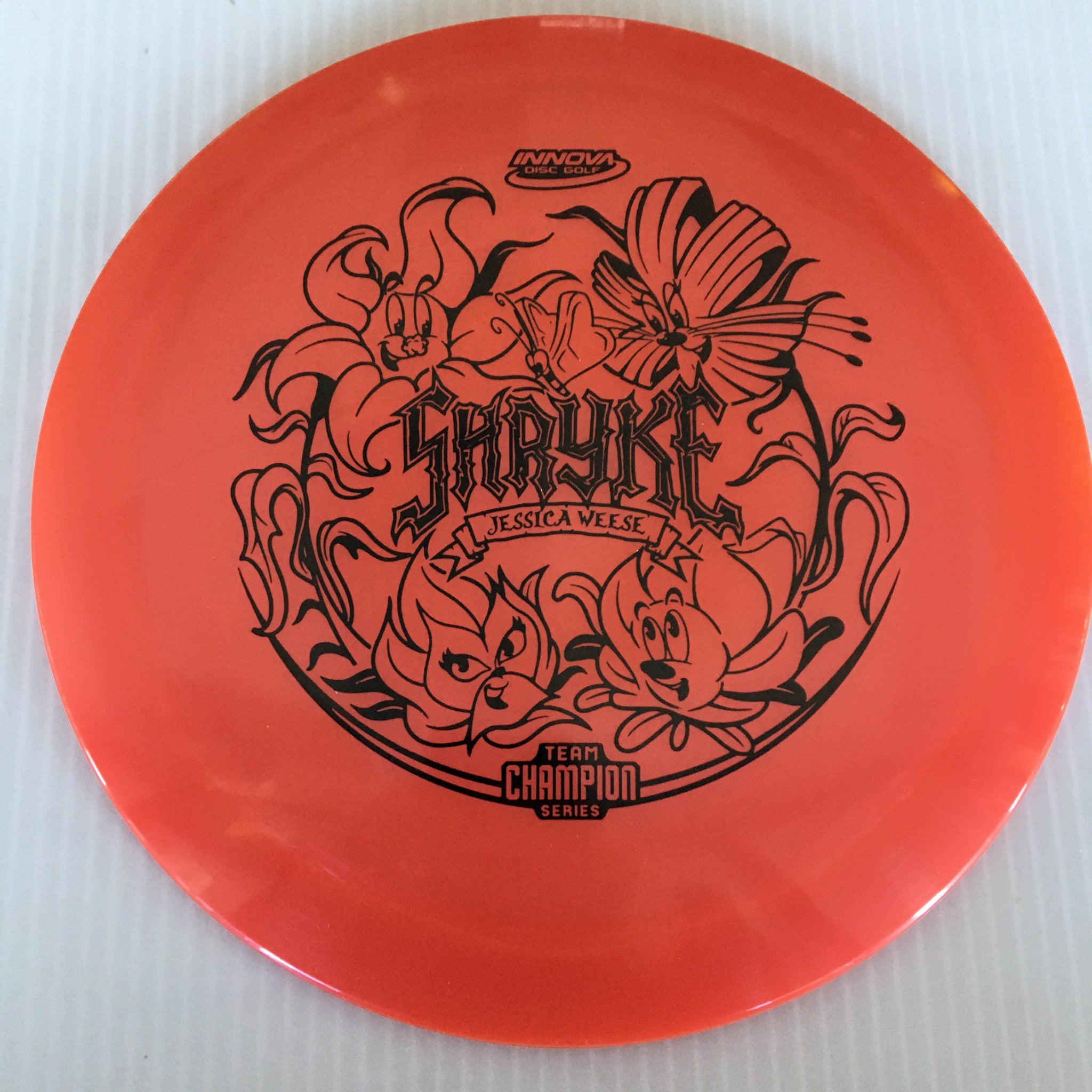 Innova Jessica Weese Team Champion Luster Champion Shryke 13/6/-1/2