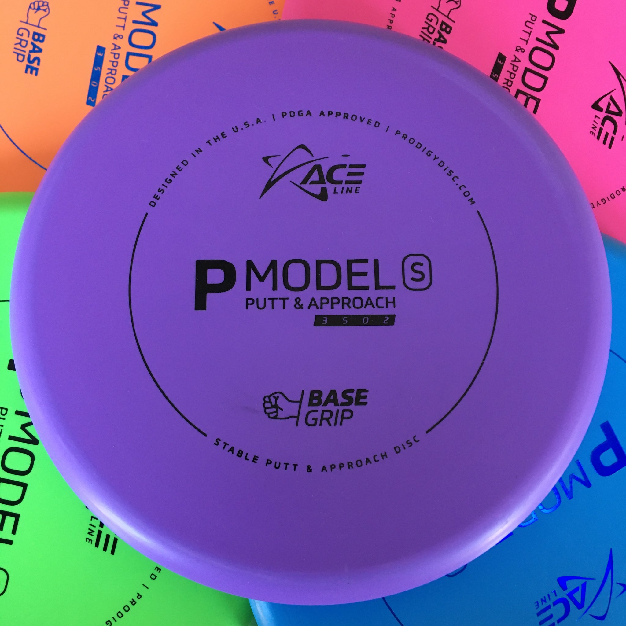 Prodigy Ace Line P Model S Base Grip with Cale Leiviska Bottom Stamp