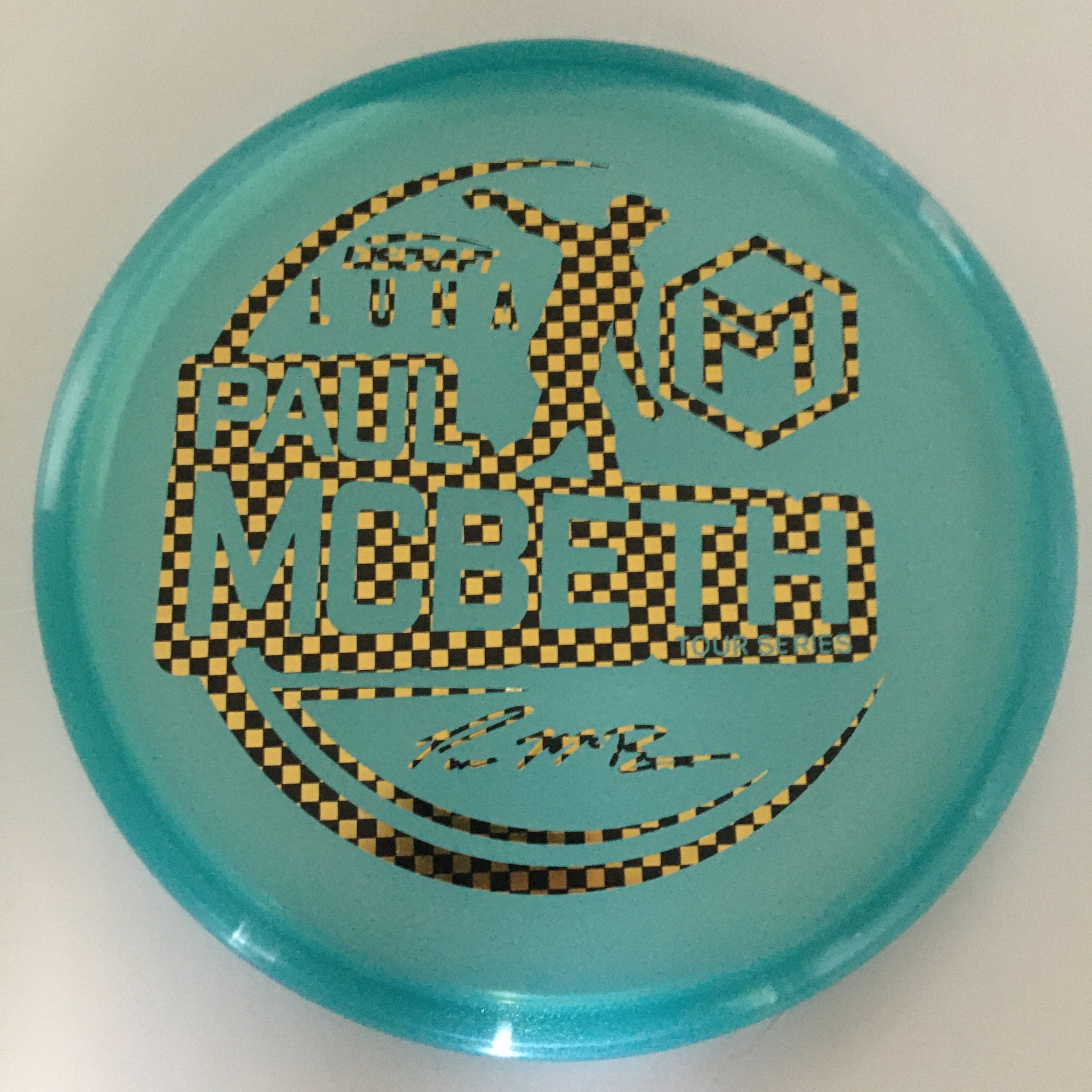 Discraft 2021 Paul McBeth Tour Series Sparkle Z Luna 3/4/0/2