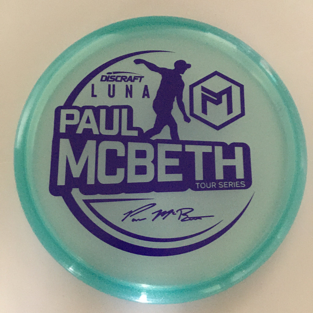 Discraft 2021 Paul McBeth Tour Series Sparkle Z Luna 3/4/0/2