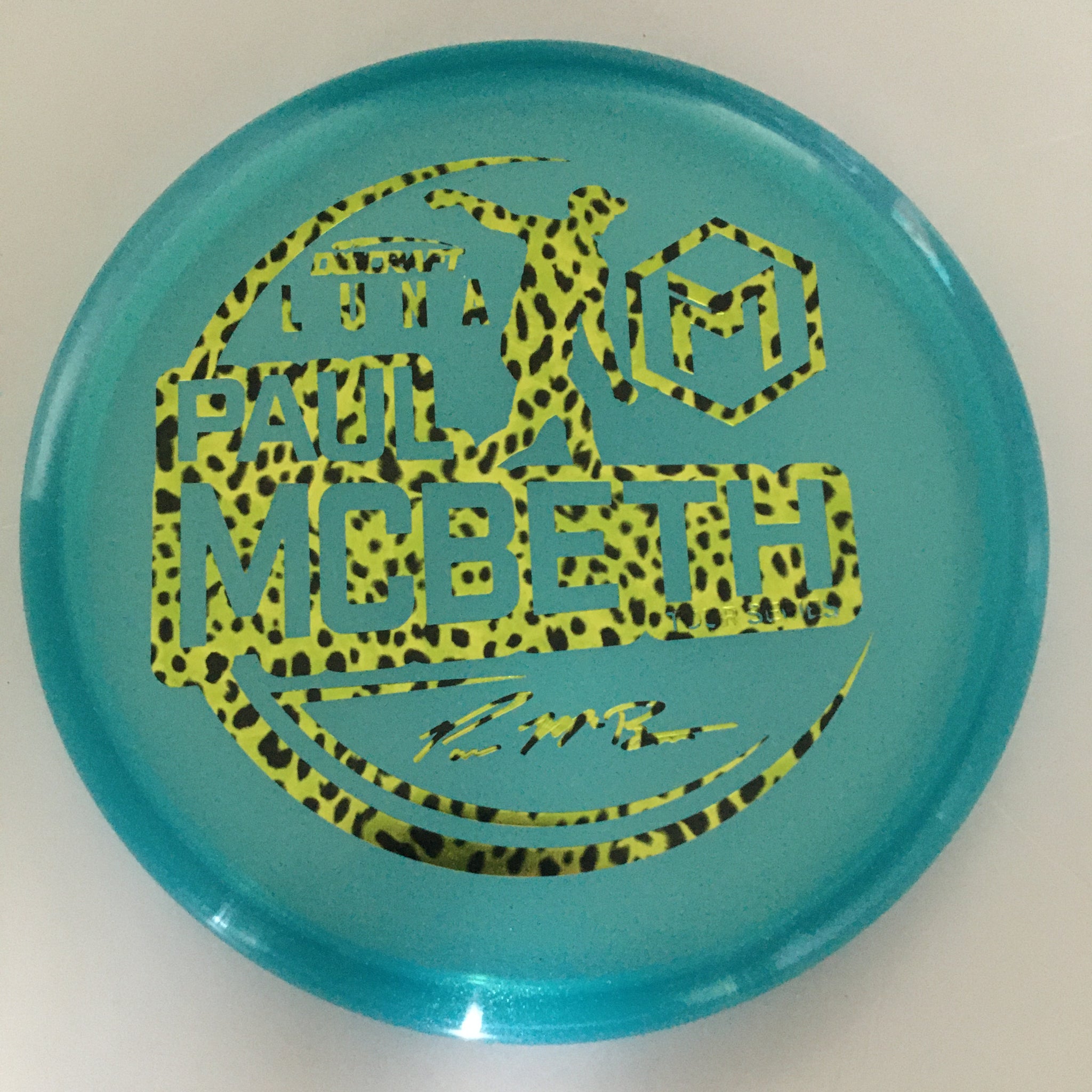 Discraft 2021 Paul McBeth Tour Series Sparkle Z Luna 3/4/0/2