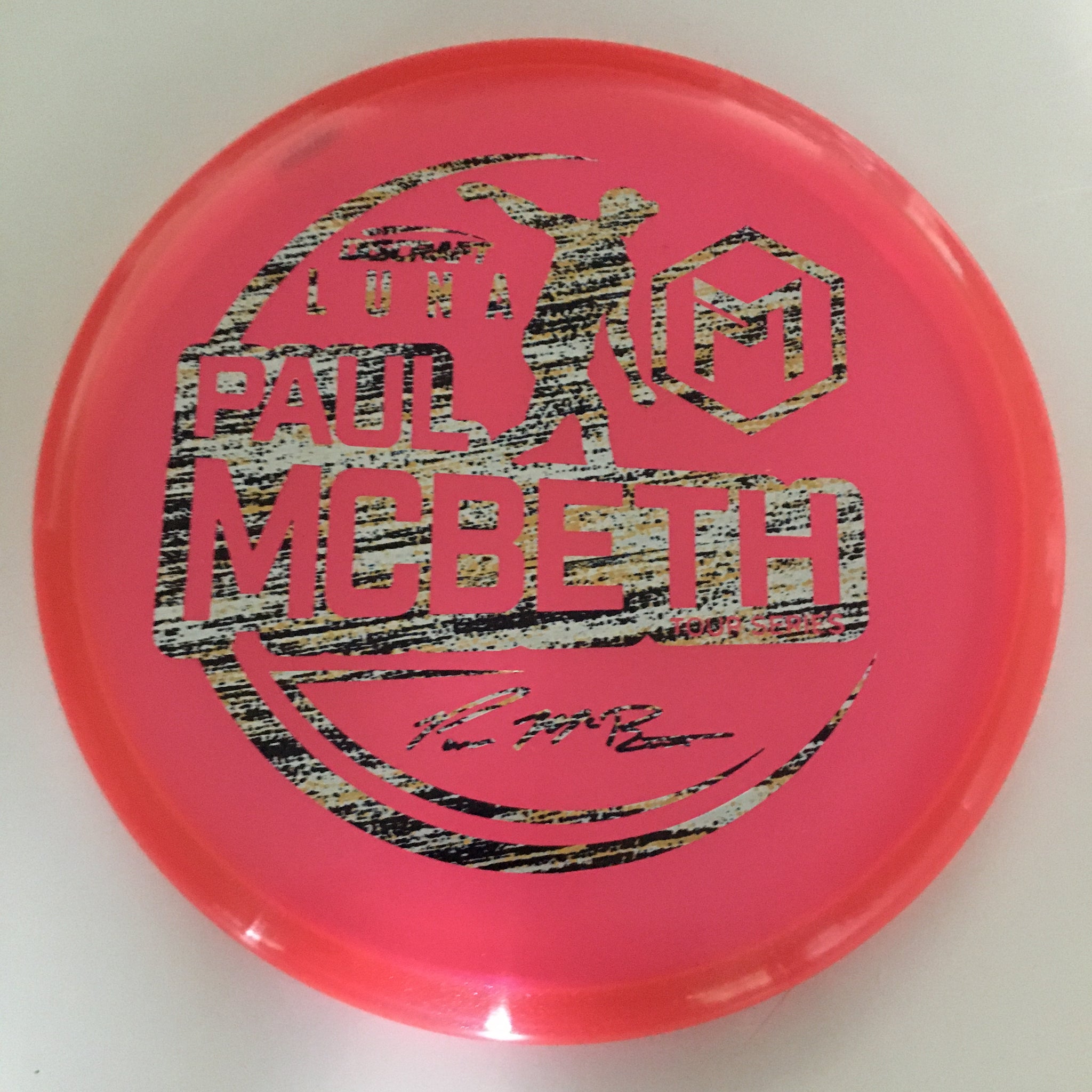Discraft 2021 Paul McBeth Tour Series Sparkle Z Luna 3/4/0/2