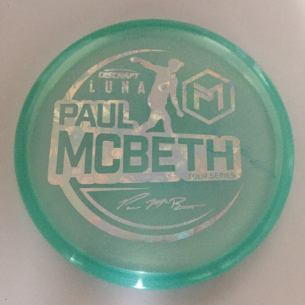 Discraft 2021 Paul McBeth Tour Series Sparkle Z Luna 3/4/0/2