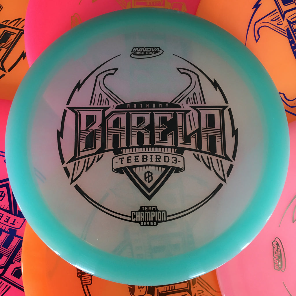 Innova 2021 Anthony Barela Team Champion Series Color Glow Champion TeeBird3 8/4/0/2