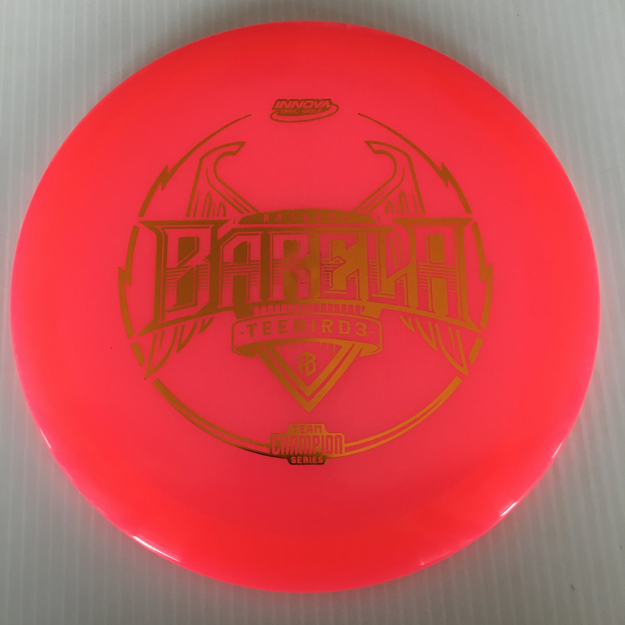 Innova 2021 Anthony Barela Team Champion Series Color Glow Champion TeeBird3 8/4/0/2
