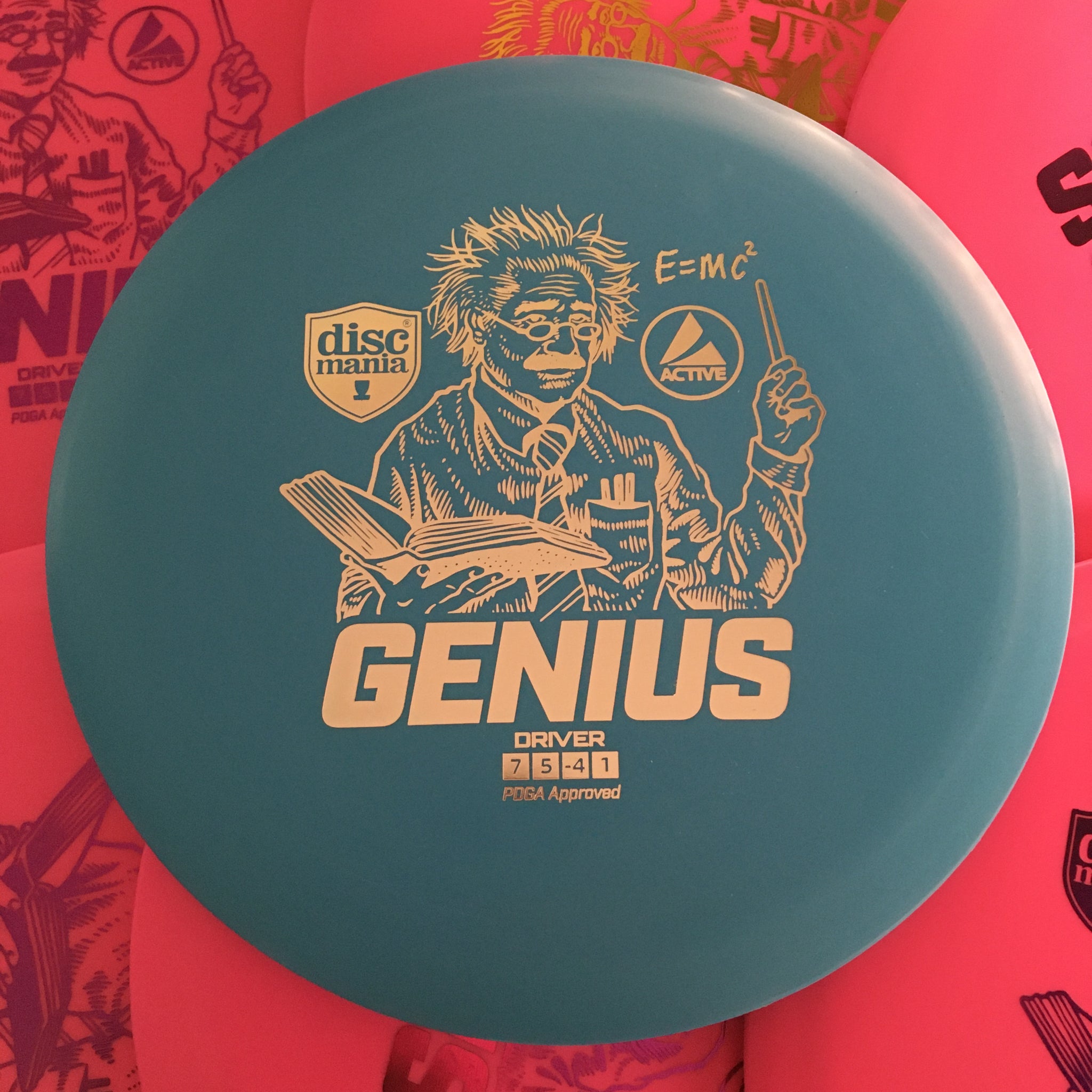 Discmania Active Line Genius 7/5/-4/1