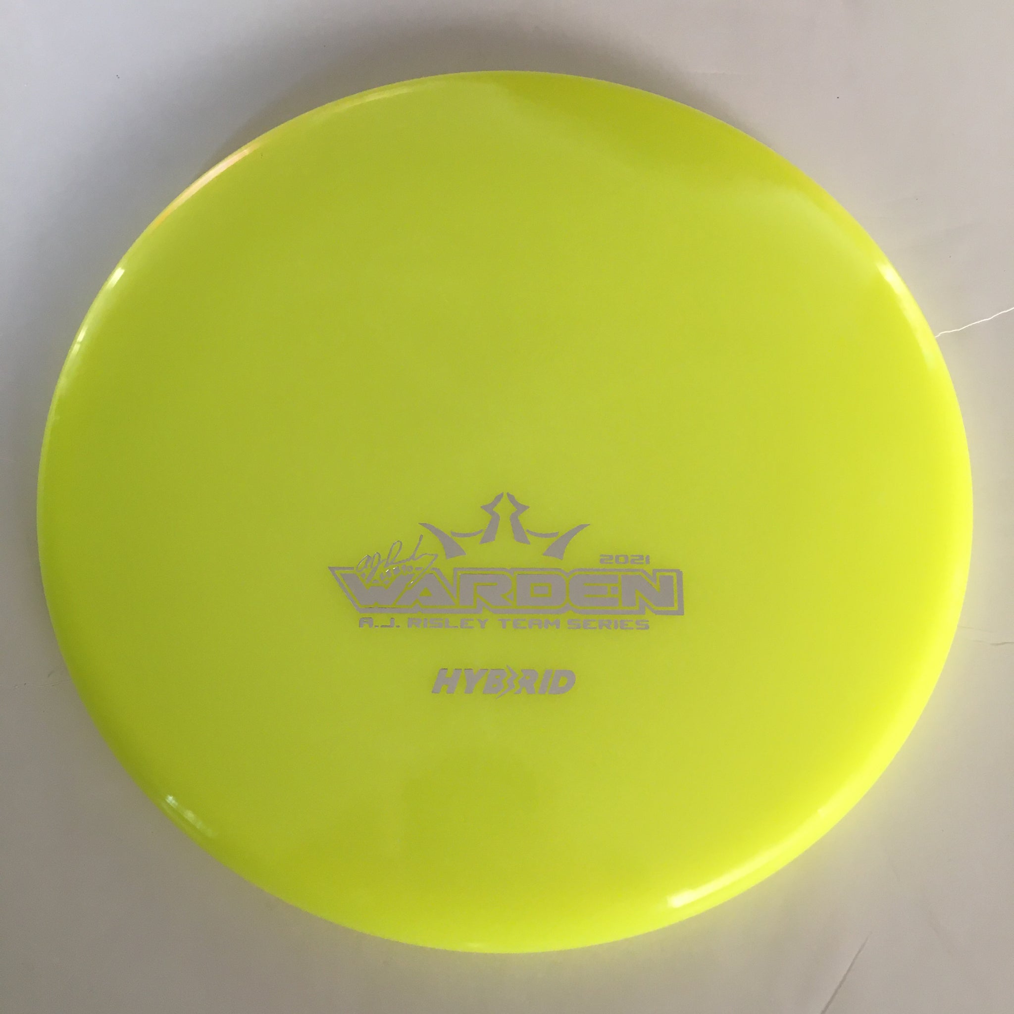 Dynamic Discs 2021 AJ Risley Team Series Classic Hybrid Warden 2/4/0/0.5