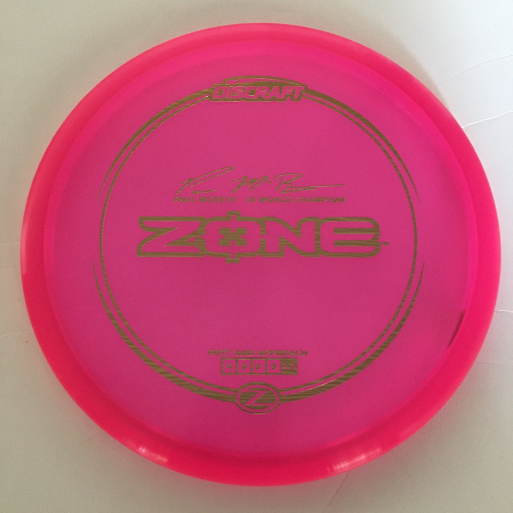 Discraft Paul McBeth 5x Z Zone 4/3/0/3 (173-174g)