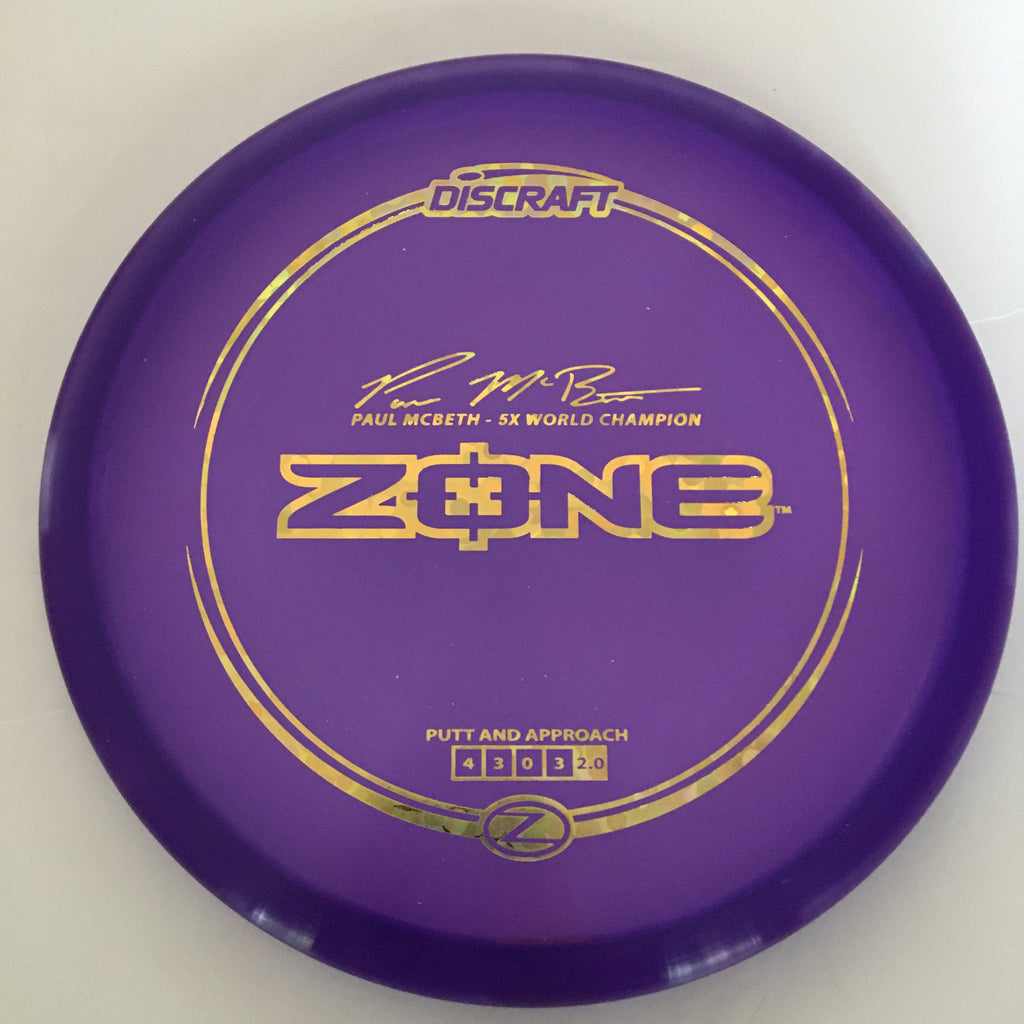 Discraft Paul McBeth 5x Z Zone 4/3/0/3 (173-174g)
