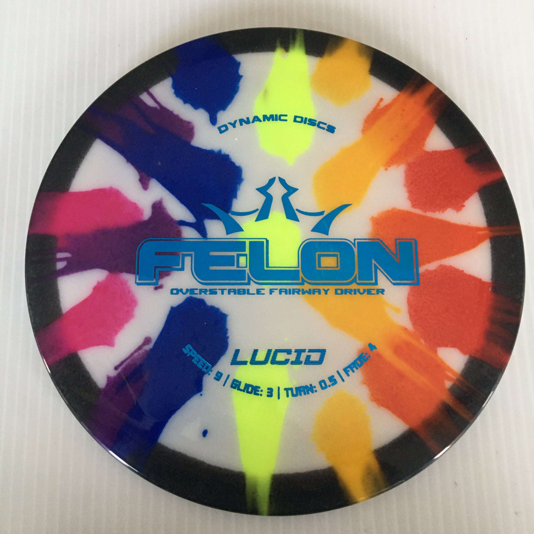 Dynamic Discs MyDye Lucid Felon 9/3/0.5/4