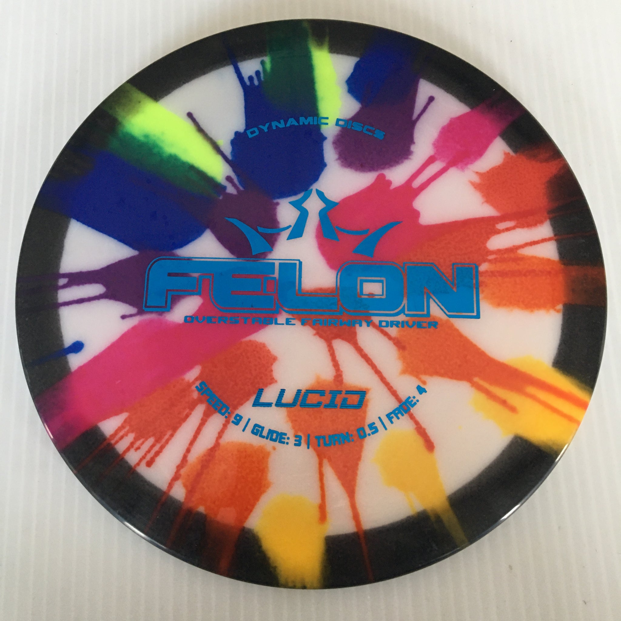 Dynamic Discs MyDye Lucid Felon 9/3/0.5/4