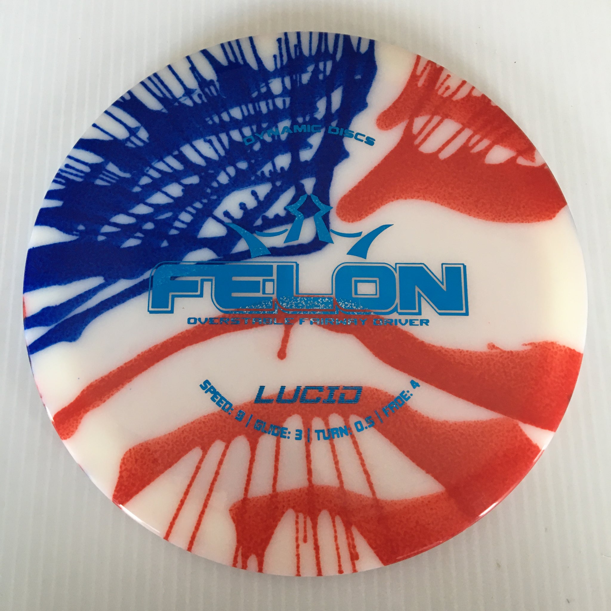 Dynamic Discs MyDye Lucid Felon 9/3/0.5/4