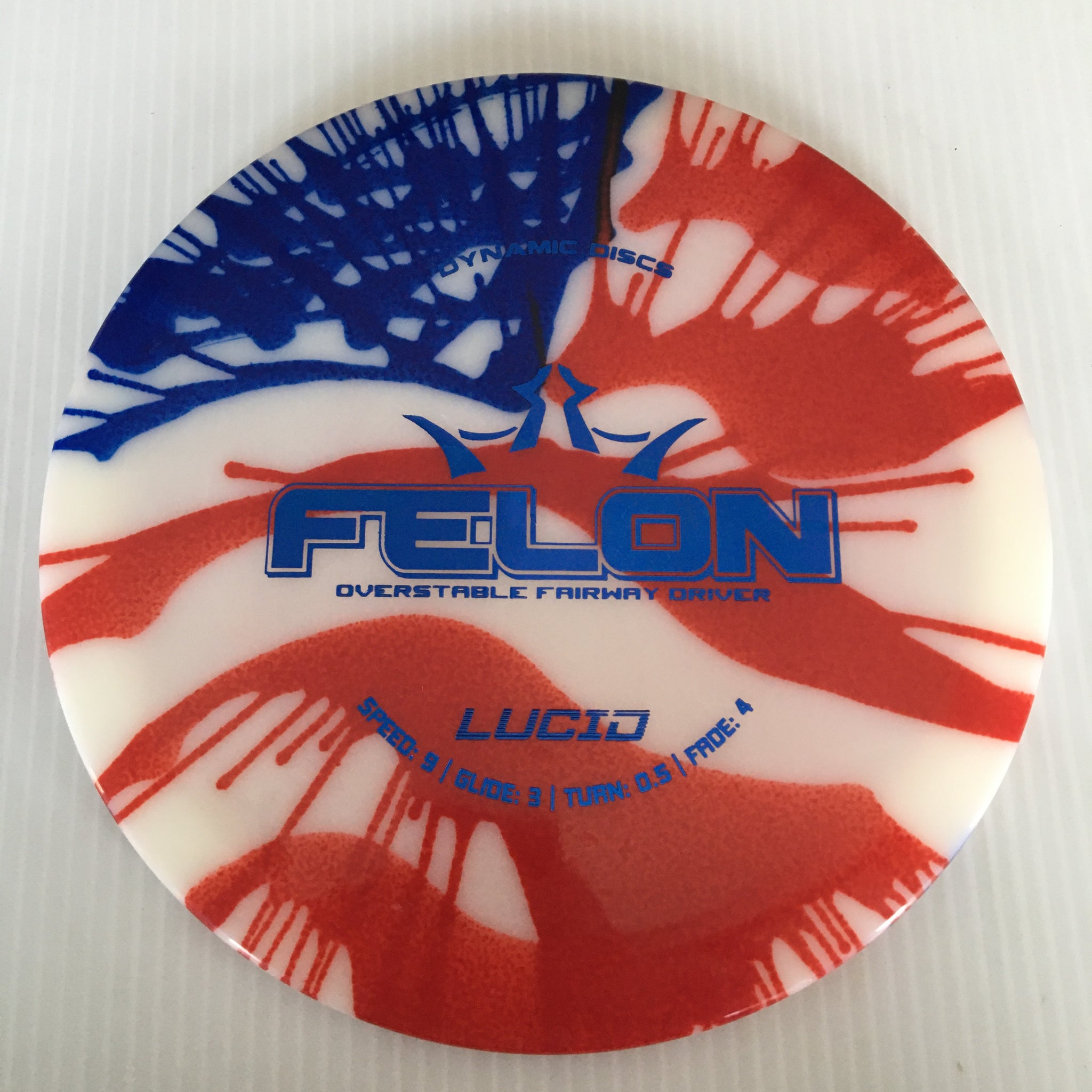 Dynamic Discs MyDye Lucid Felon 9/3/0.5/4