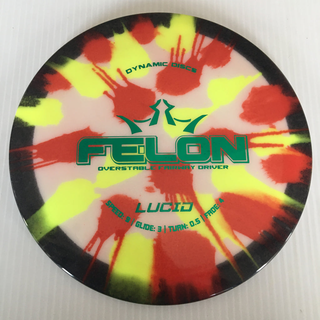 Dynamic Discs MyDye Lucid Felon 9/3/0.5/4