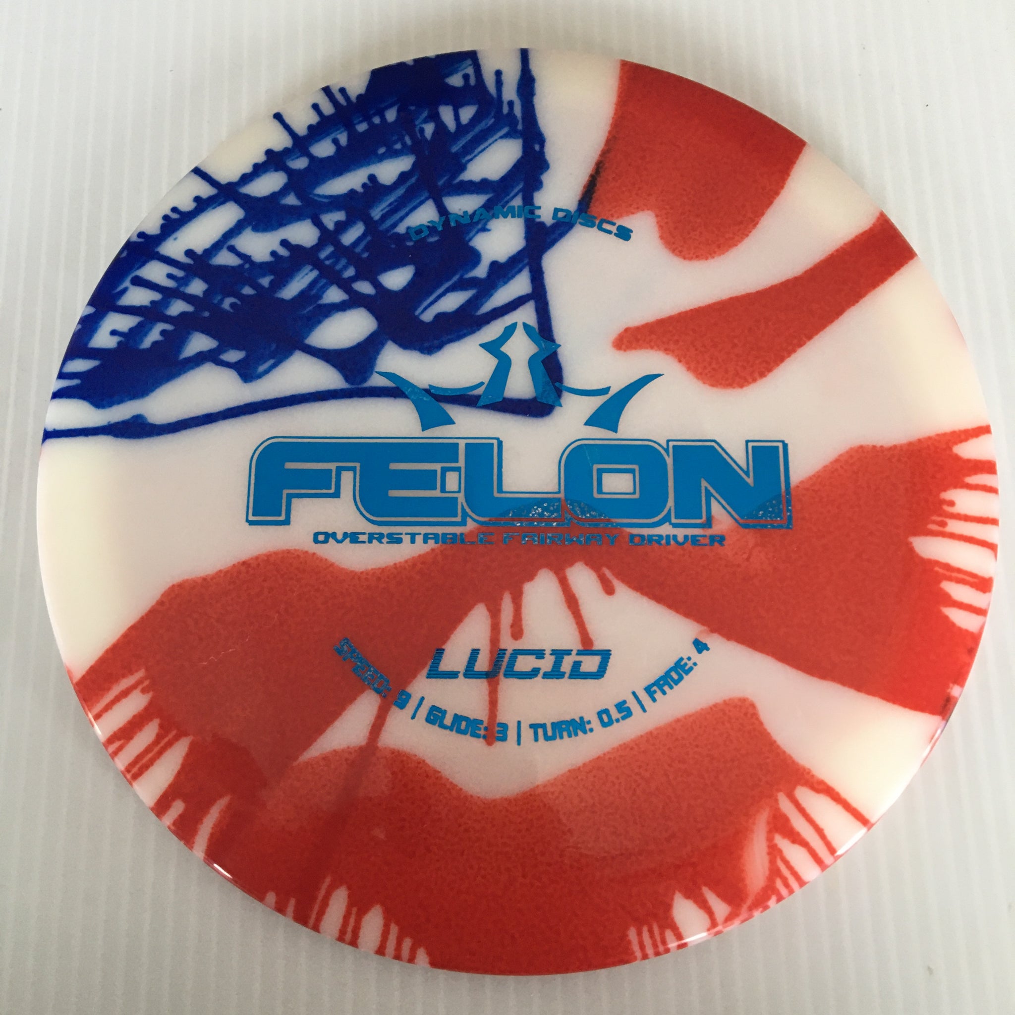 Dynamic Discs MyDye Lucid Felon 9/3/0.5/4