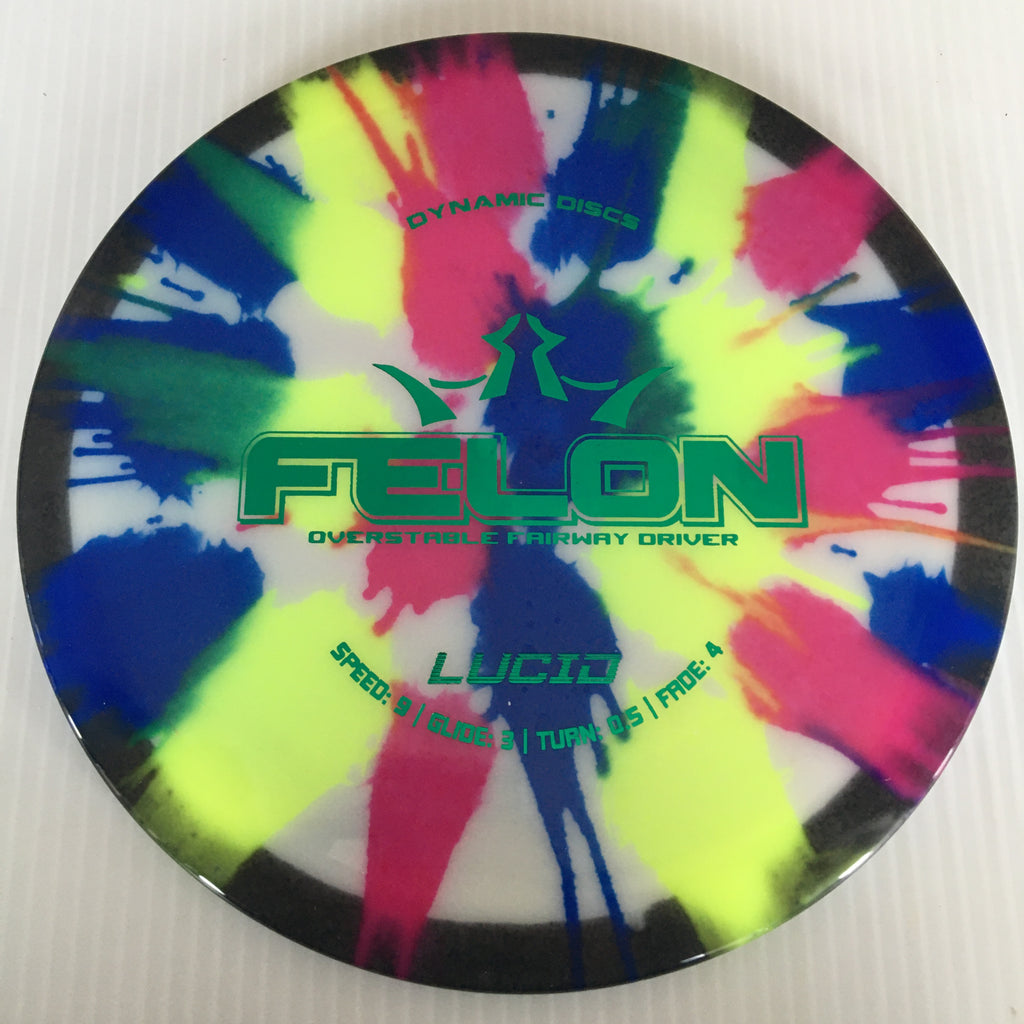 Dynamic Discs MyDye Lucid Felon 9/3/0.5/4