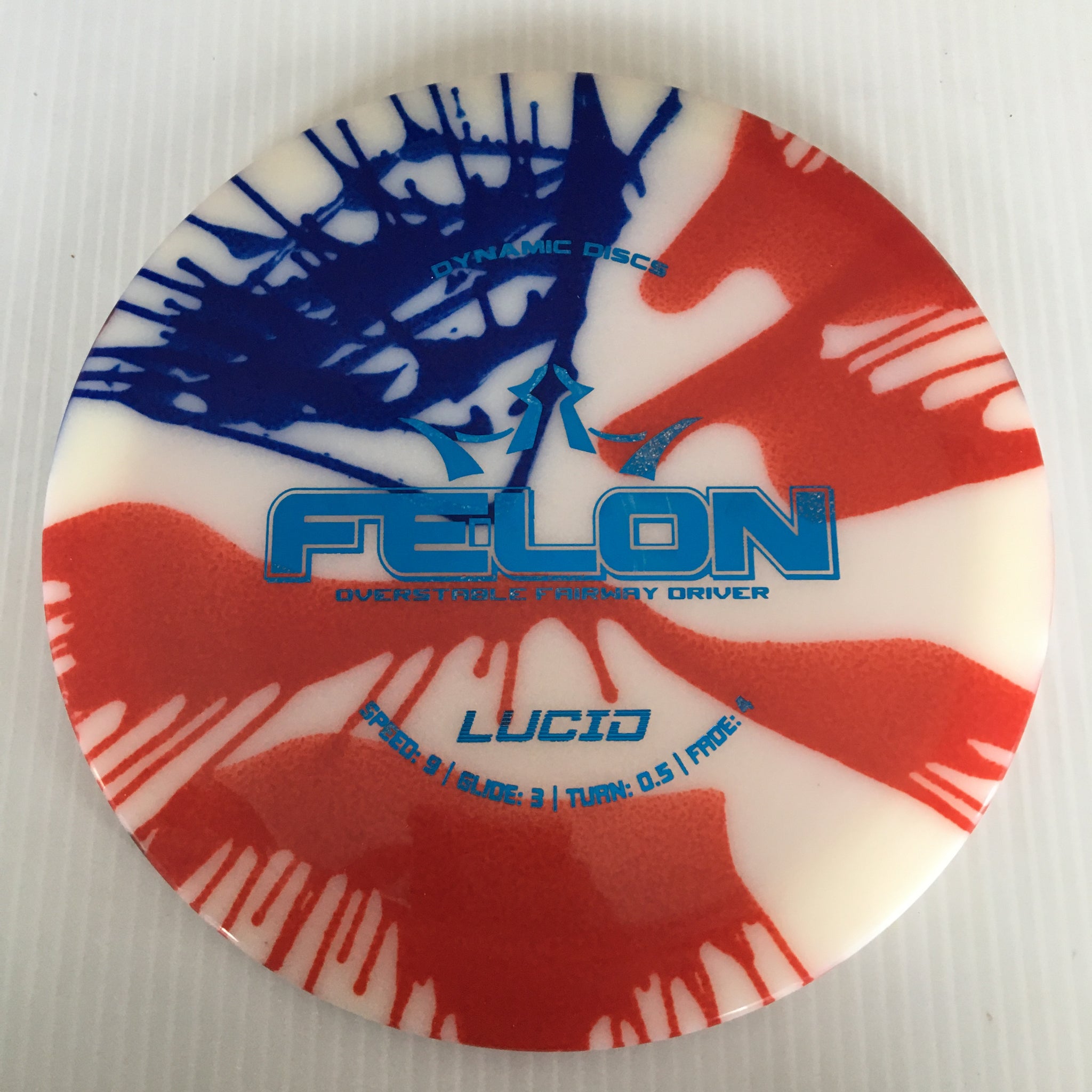 Dynamic Discs MyDye Lucid Felon 9/3/0.5/4