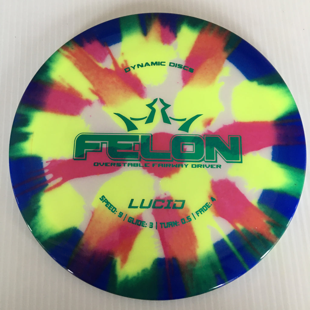 Dynamic Discs MyDye Lucid Felon 9/3/0.5/4