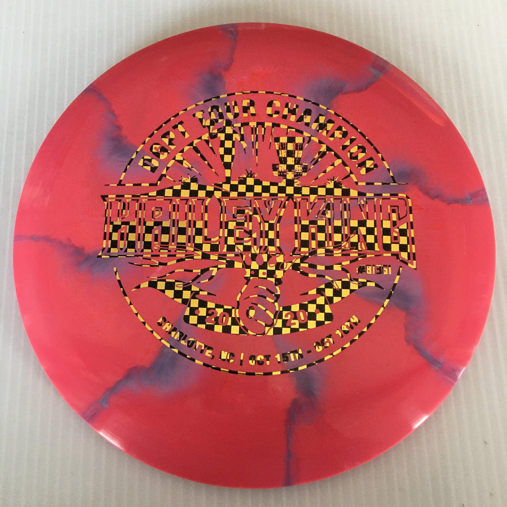 Discraft Limited Edition Hailey King DGPT Tour Champion Swirly ESP Stalker 7/5/-1/2