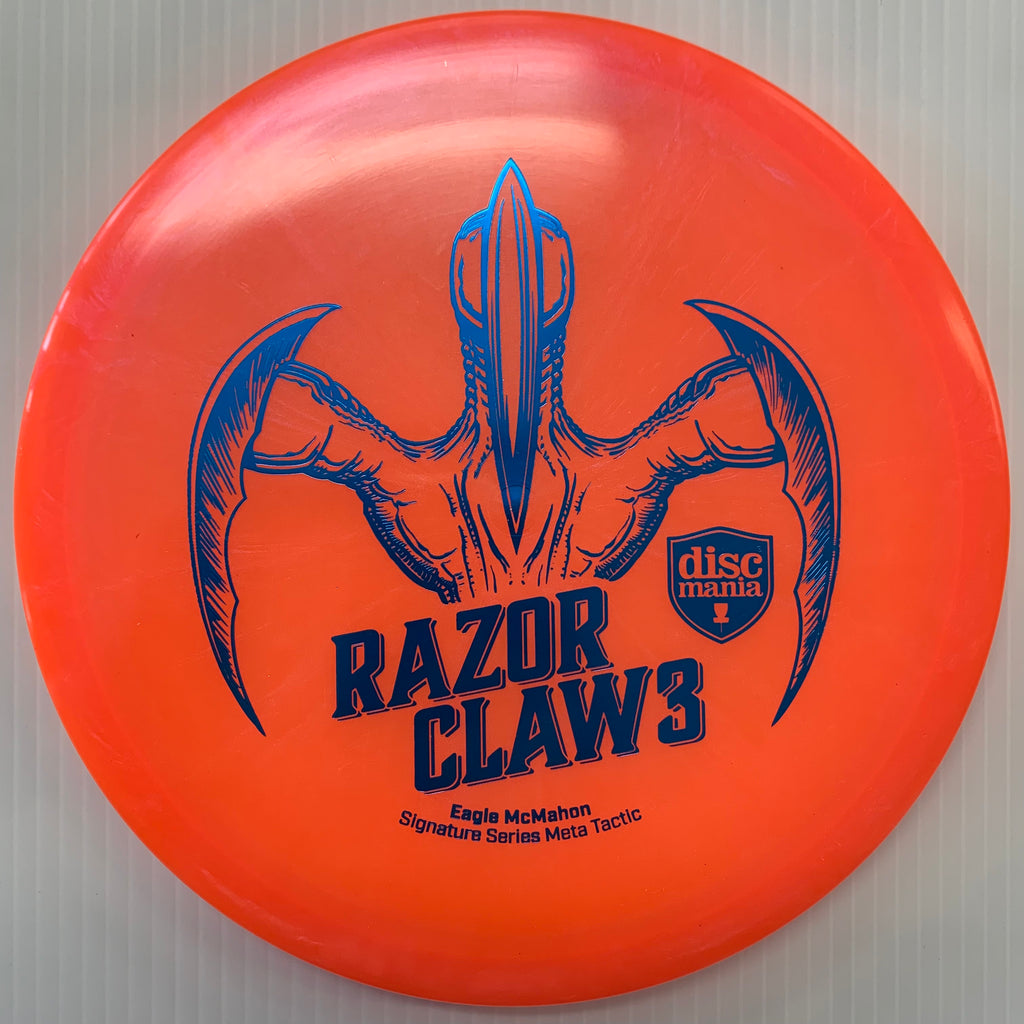 Discmania Razor Claw 3 Eagle McMahon Signature Meta Tactic 4/2/0/3