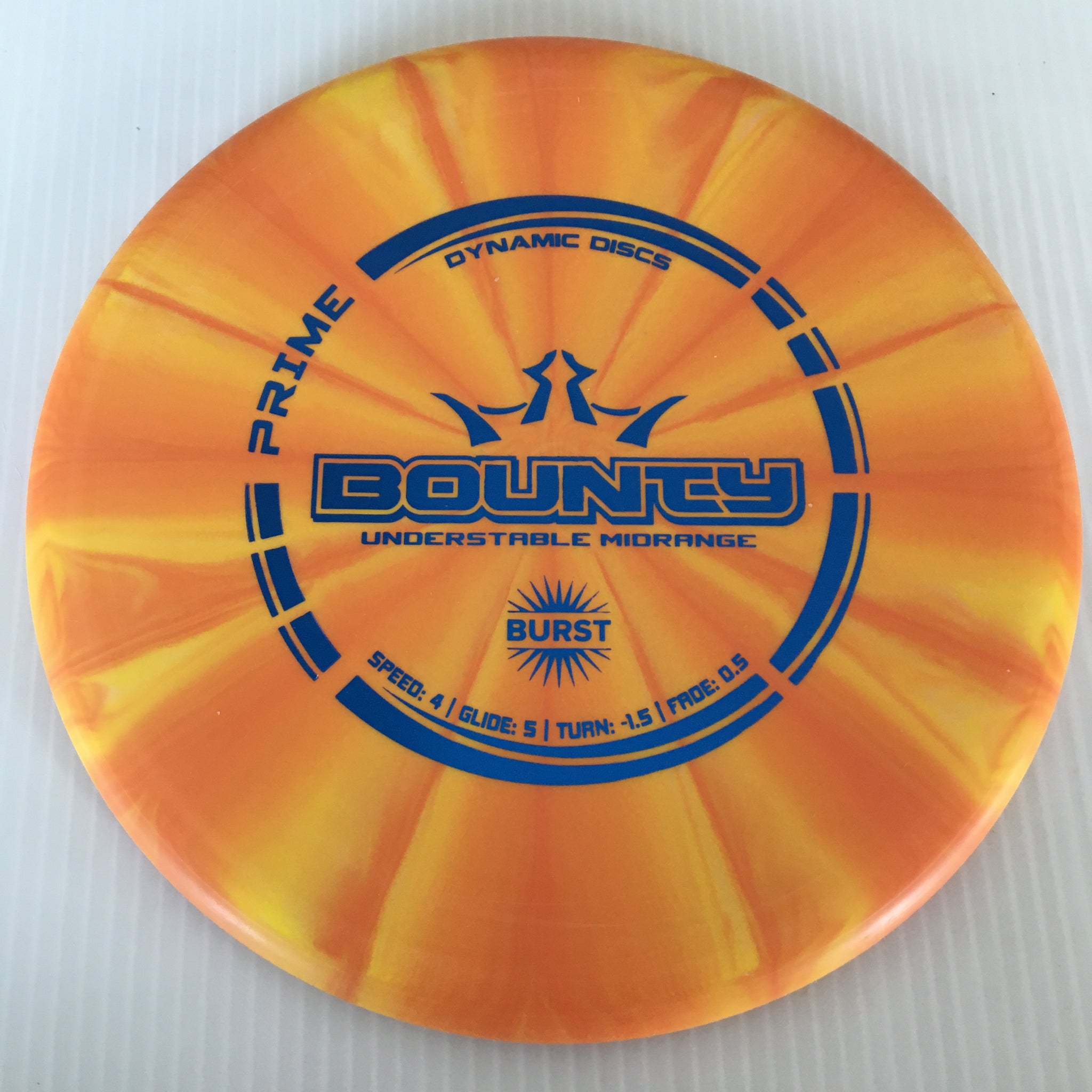 Dynamic Discs Prime Burst Bounty 4/5/-1.5/0.5