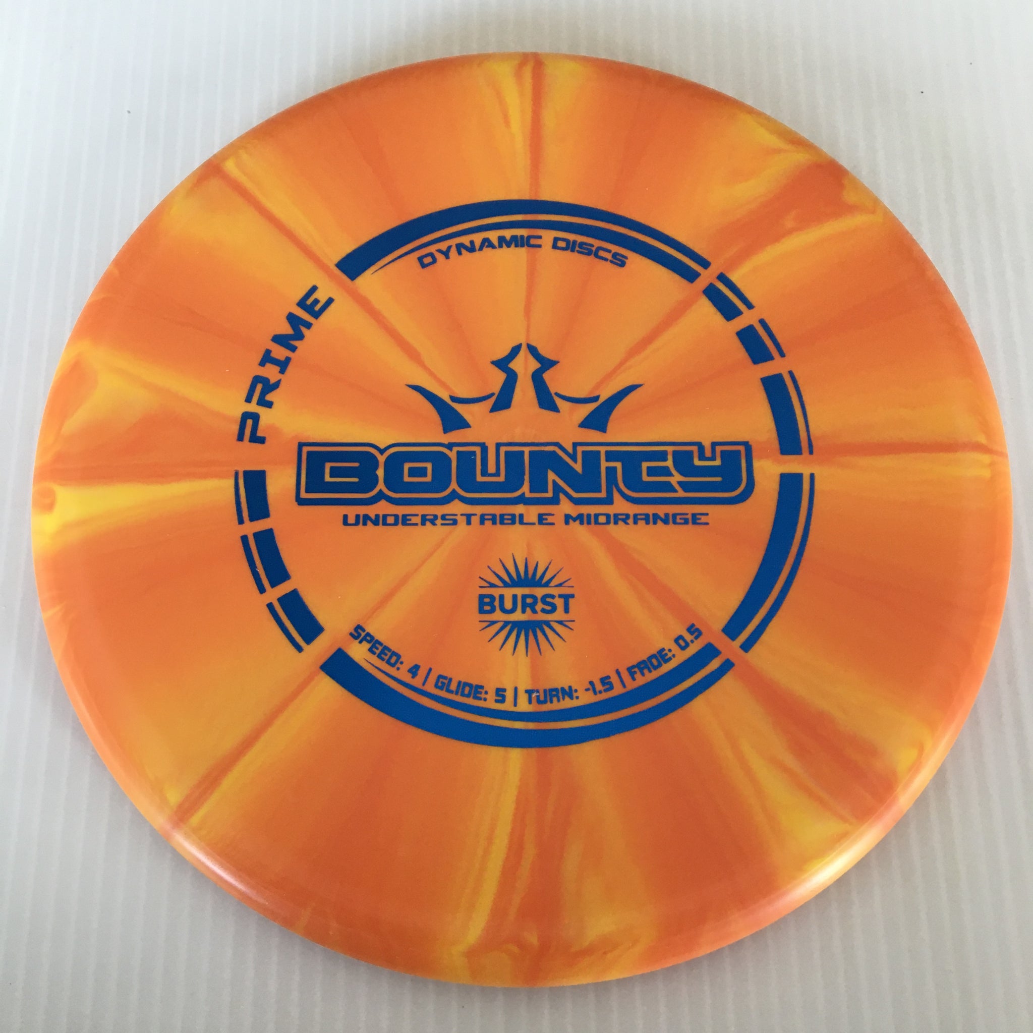 Dynamic Discs Prime Burst Bounty 4/5/-1.5/0.5