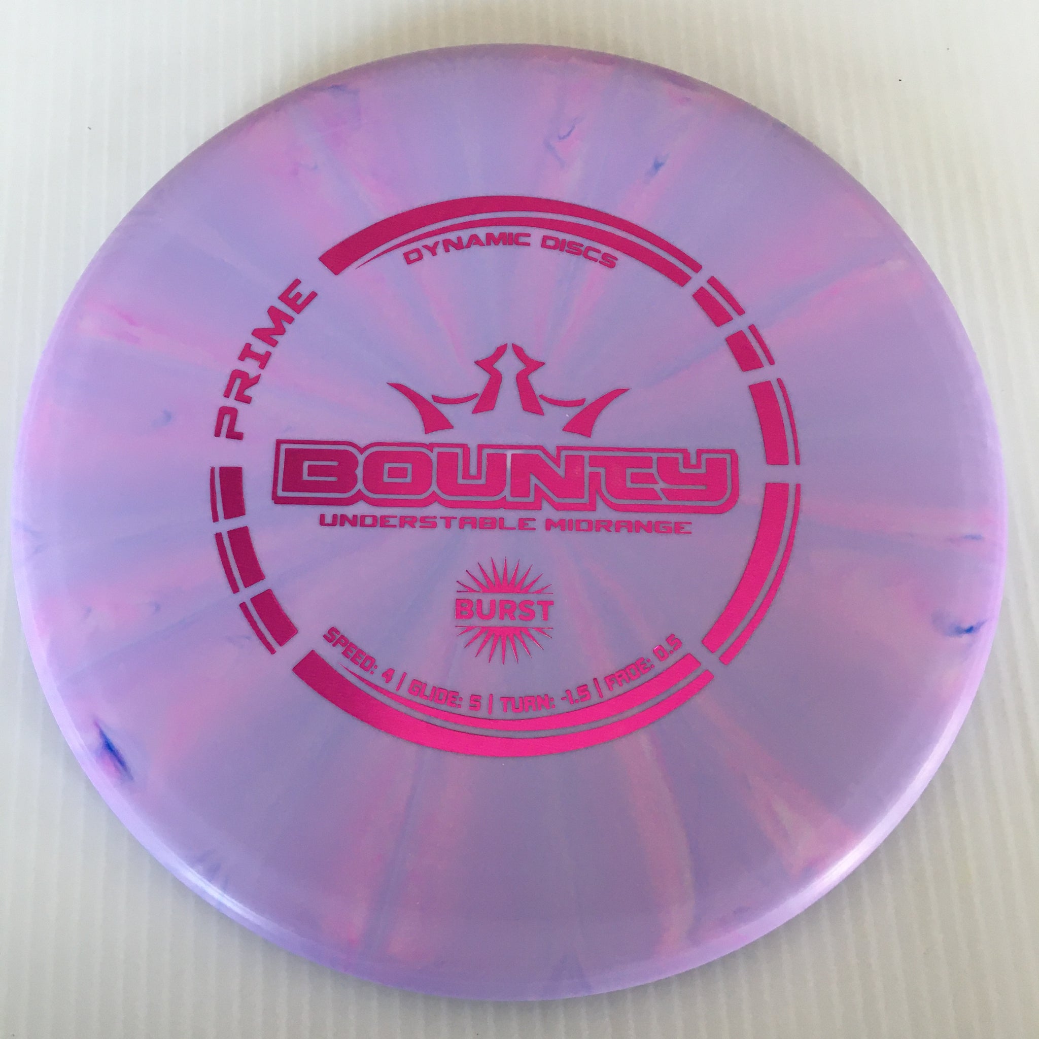 Dynamic Discs Prime Burst Bounty 4/5/-1.5/0.5