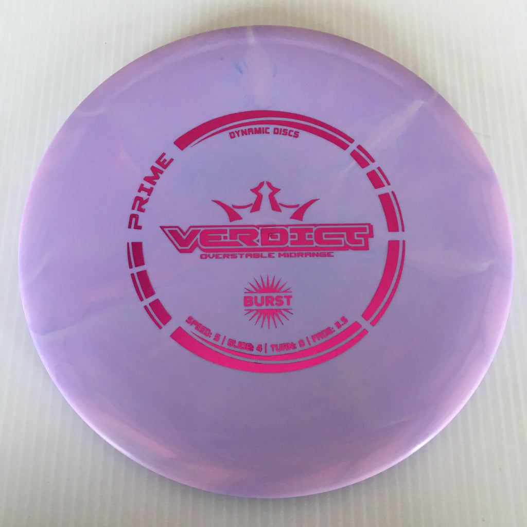 Dynamic Discs Prime Burst Verdict 5/4/0/3.5