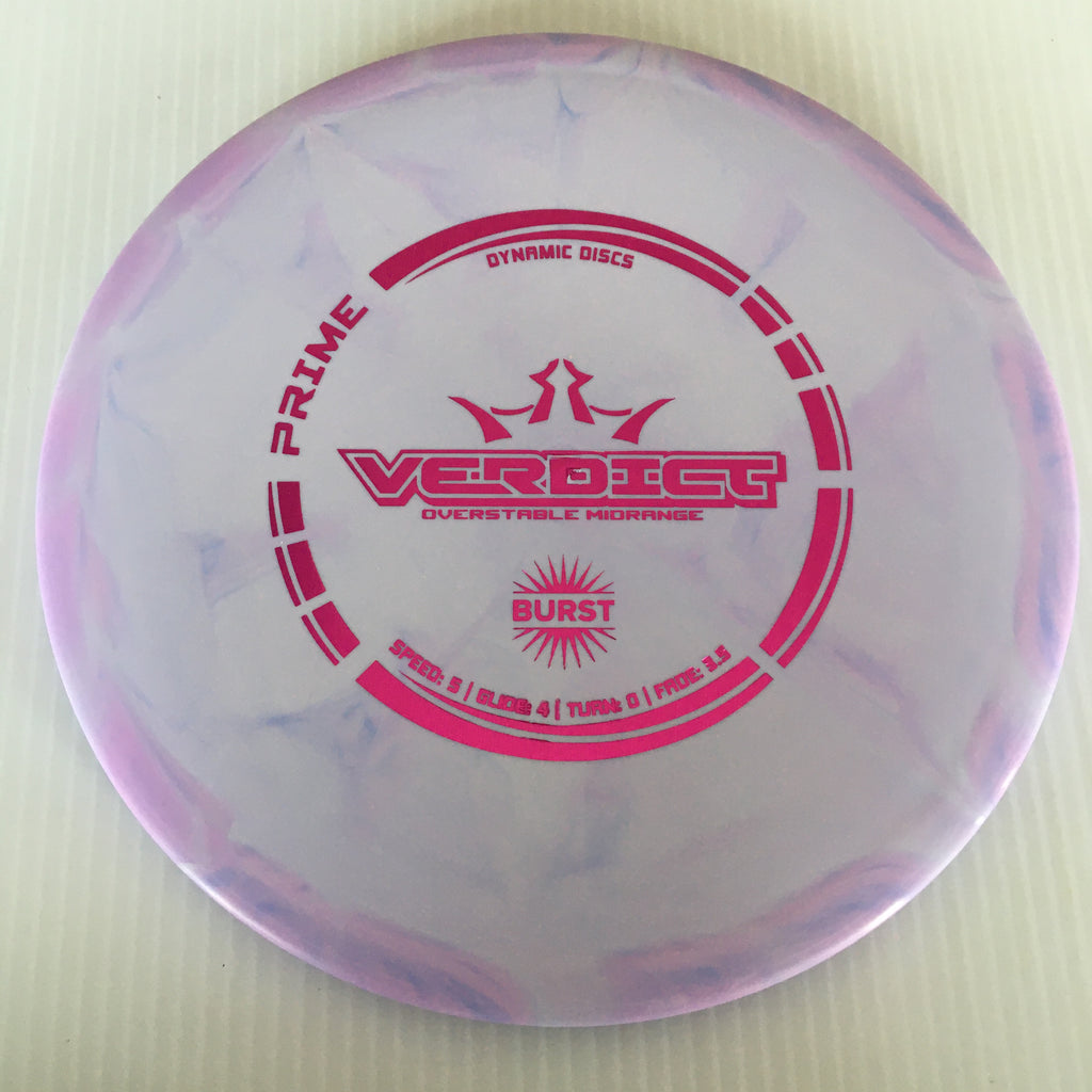 Dynamic Discs Prime Burst Verdict 5/4/0/3.5