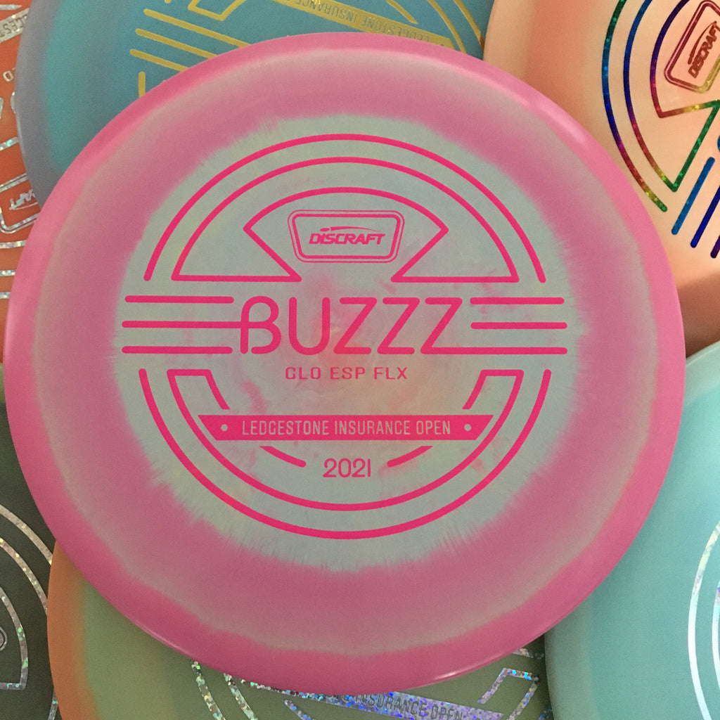 Discraft 2021 Ledgestone GLO ESP FLX Buzzz 5/4/-1/1