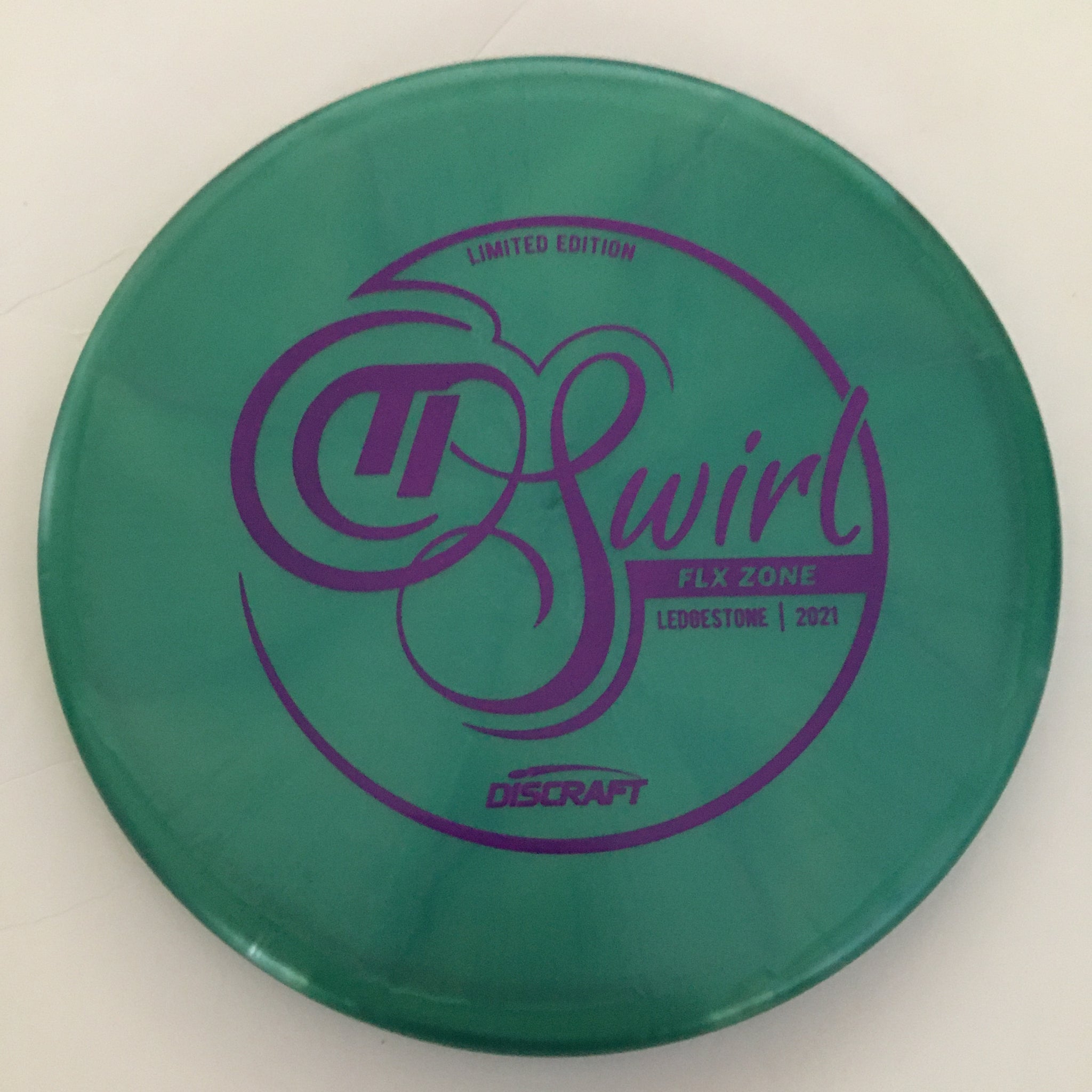 Discraft 2021 Ledgestone Titanium Swirl FLX Zone 4/3/0/3