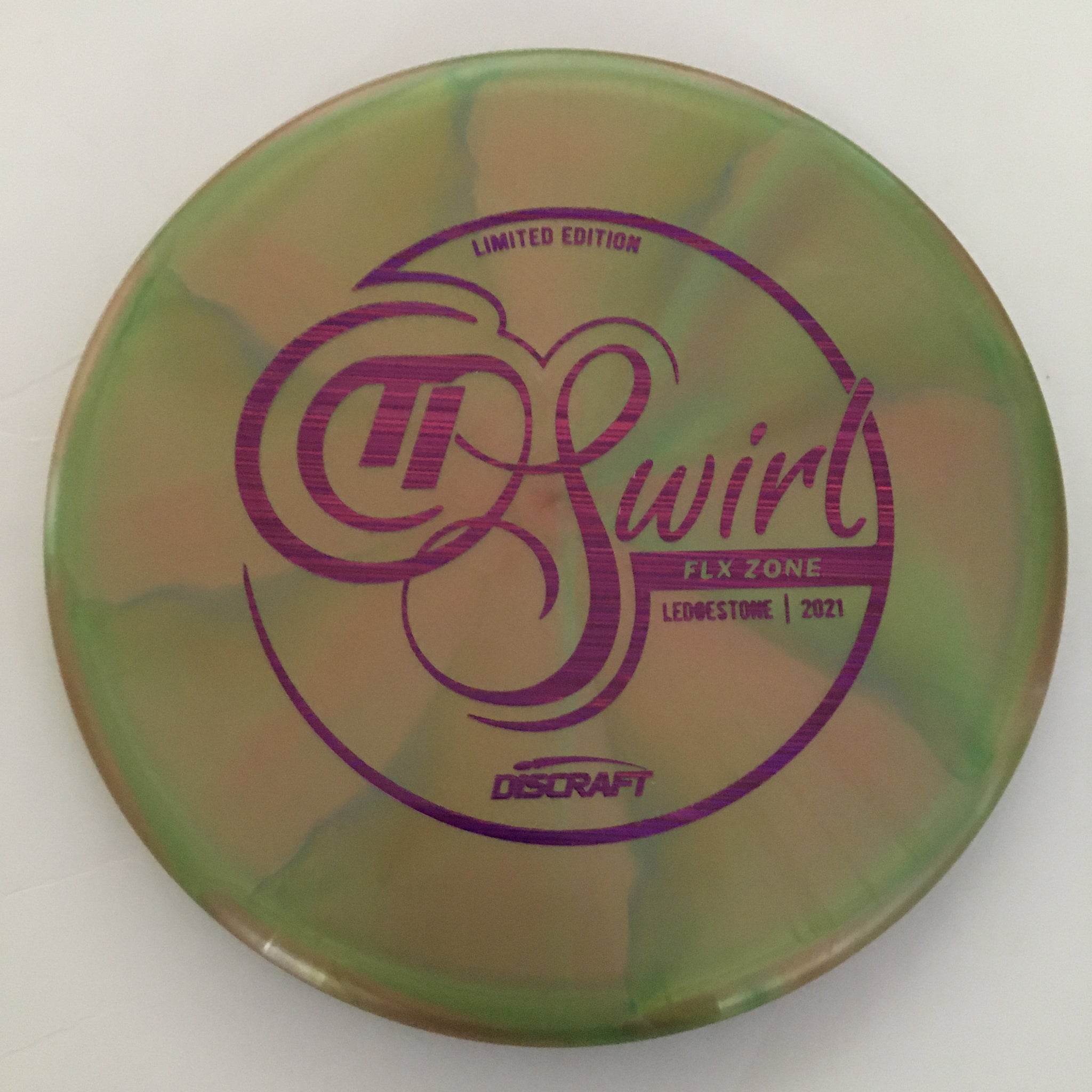 Discraft 2021 Ledgestone Titanium Swirl FLX Zone 4/3/0/3