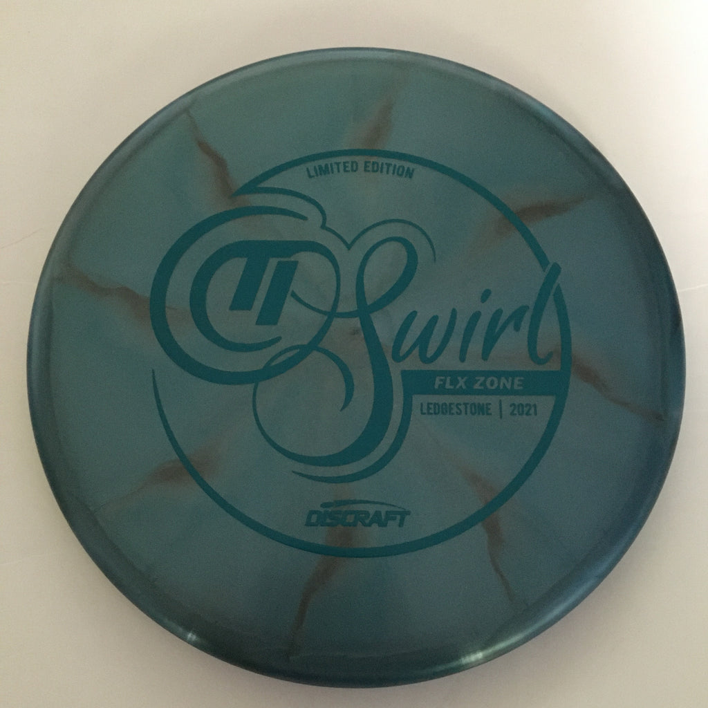 Discraft 2021 Ledgestone Titanium Swirl FLX Zone 4/3/0/3