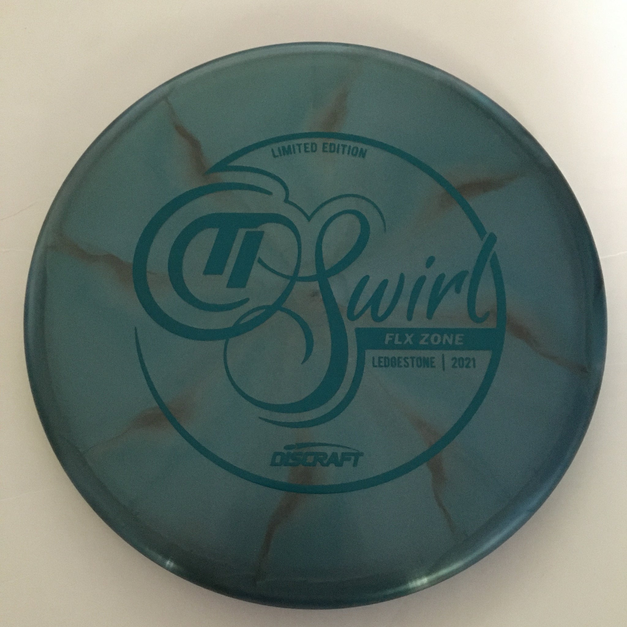 Discraft 2021 Ledgestone Titanium Swirl FLX Zone 4/3/0/3