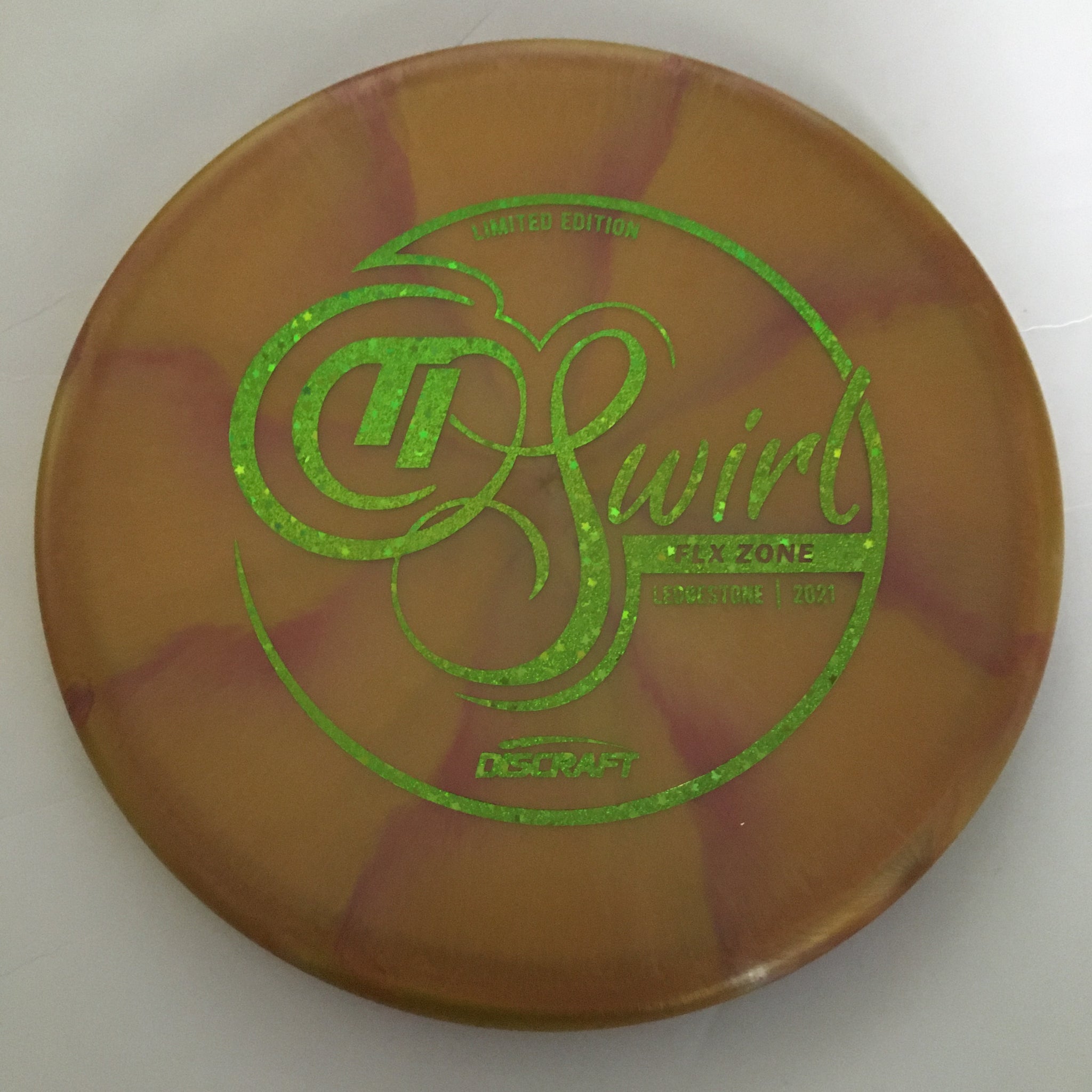 Discraft 2021 Ledgestone Titanium Swirl FLX Zone 4/3/0/3