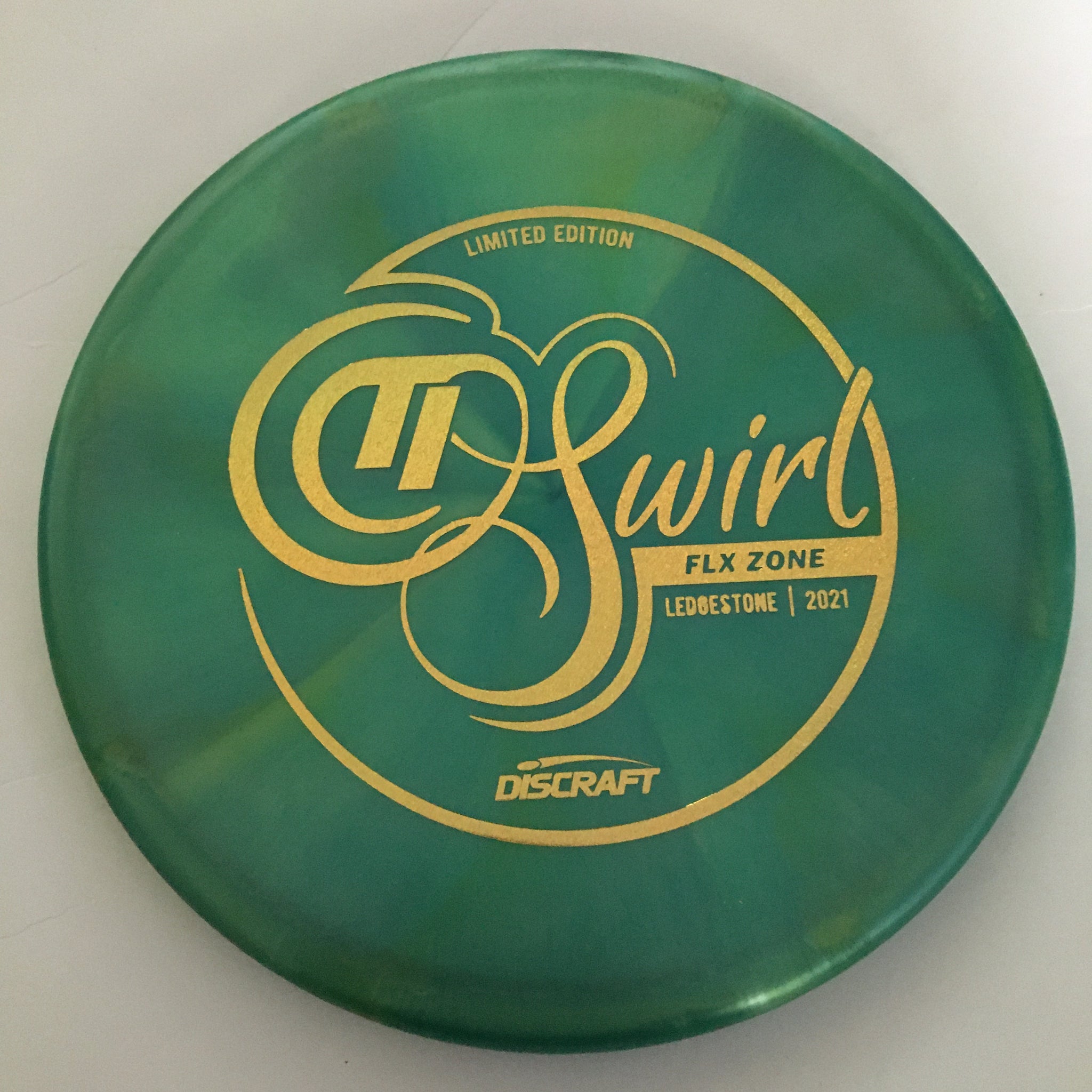 Discraft 2021 Ledgestone Titanium Swirl FLX Zone 4/3/0/3