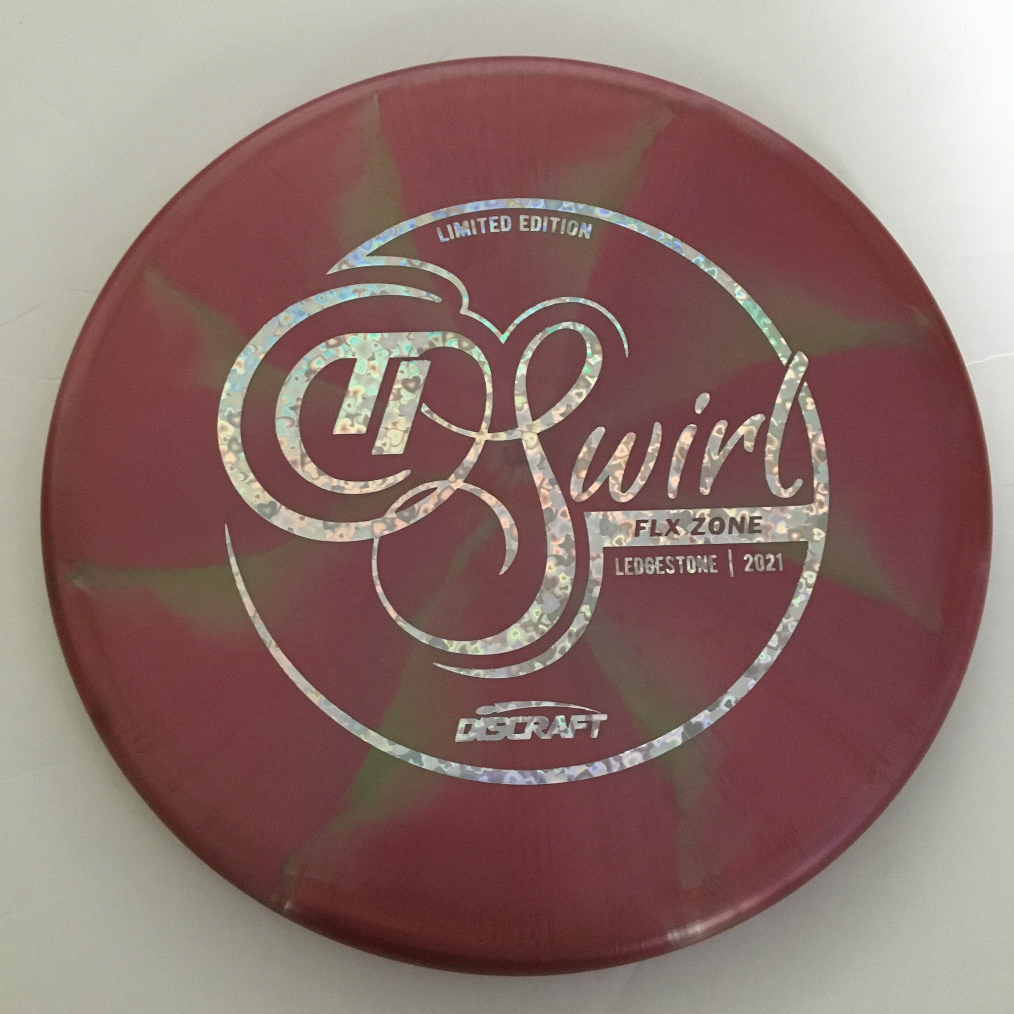 Discraft 2021 Ledgestone Titanium Swirl FLX Zone 4/3/0/3