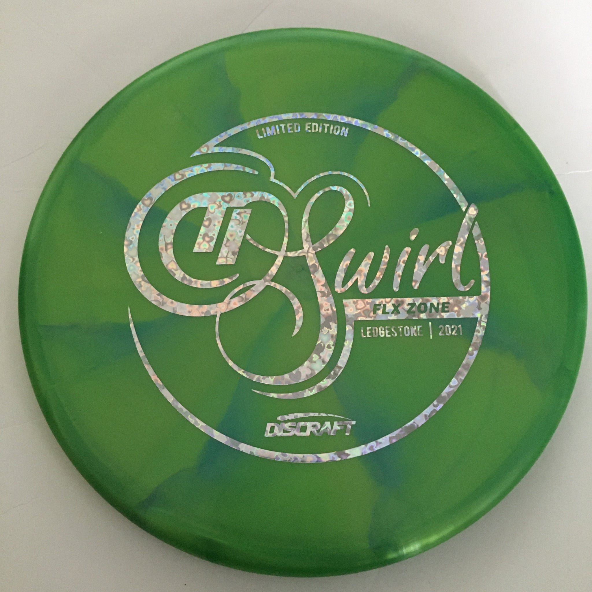 Discraft 2021 Ledgestone Titanium Swirl FLX Zone 4/3/0/3