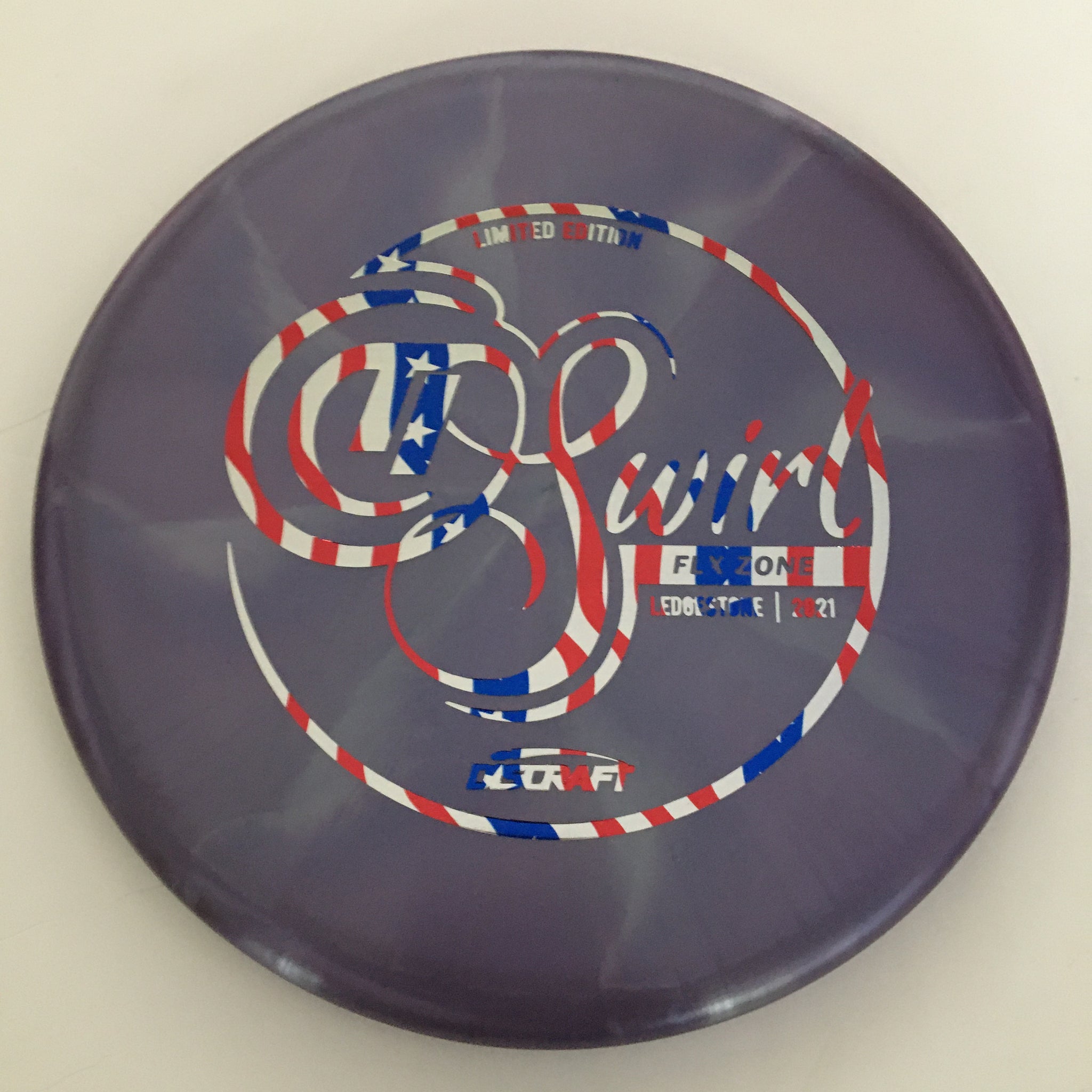 Discraft 2021 Ledgestone Titanium Swirl FLX Zone 4/3/0/3