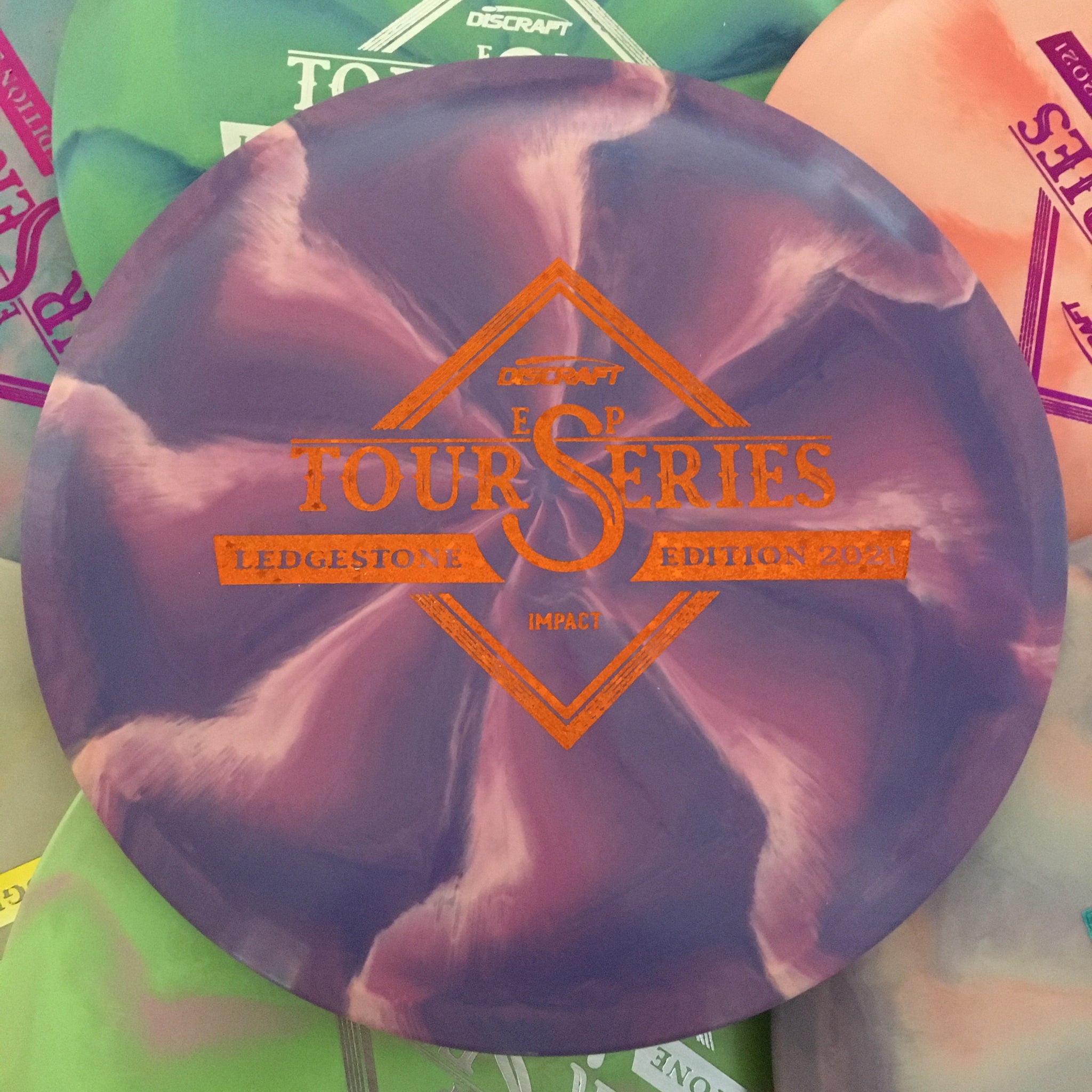 Discraft 2021 Ledgestone Tour Series ESP Impact 5/5/-2/2