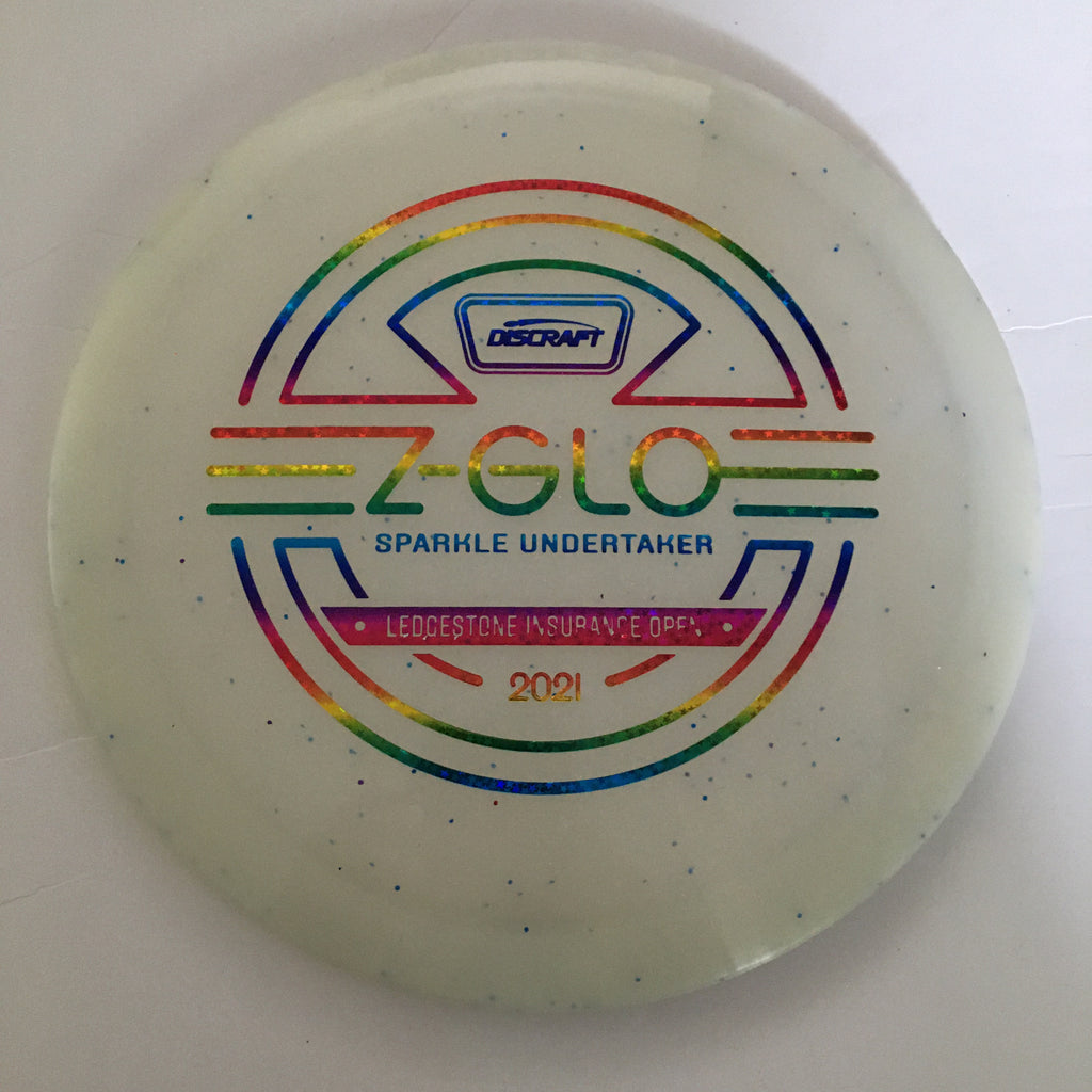 Discraft 2021 Ledgestone Z GLO Sparkle Undertaker 9/5/-1/2
