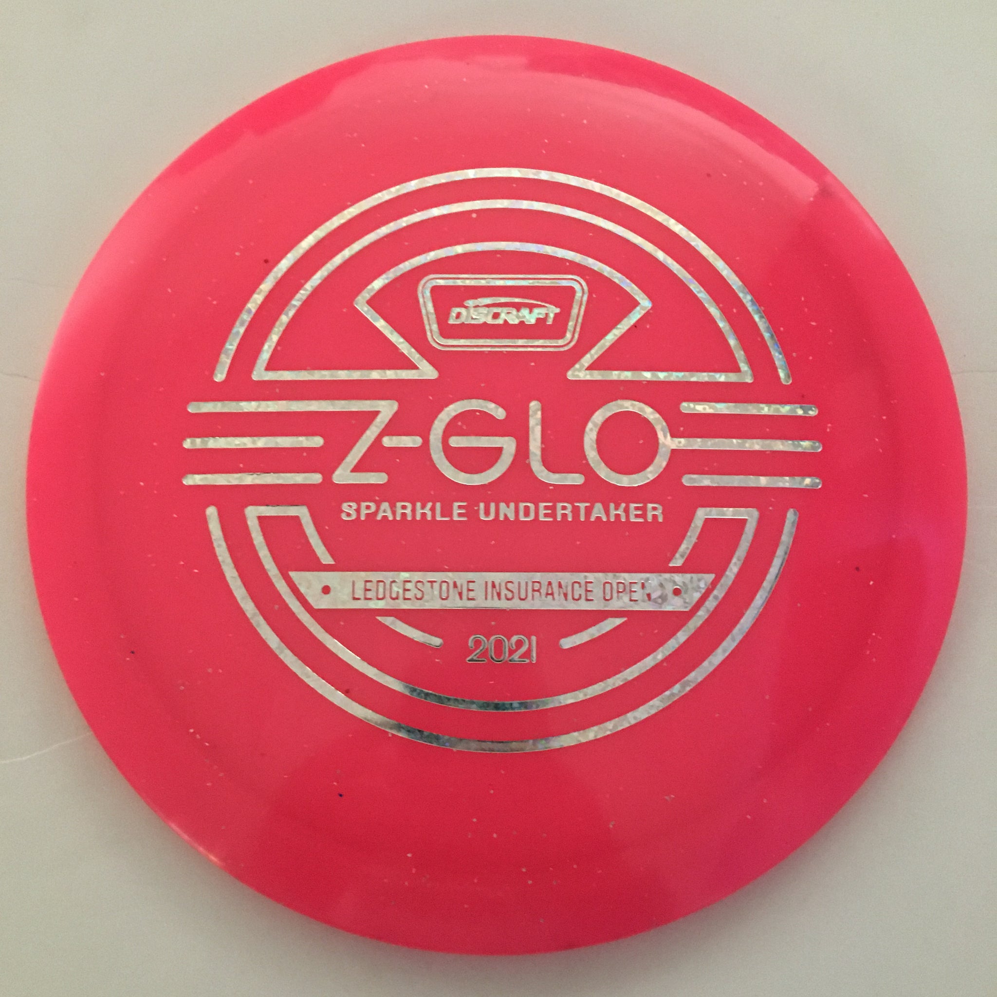 Discraft 2021 Ledgestone Z GLO Sparkle Undertaker 9/5/-1/2
