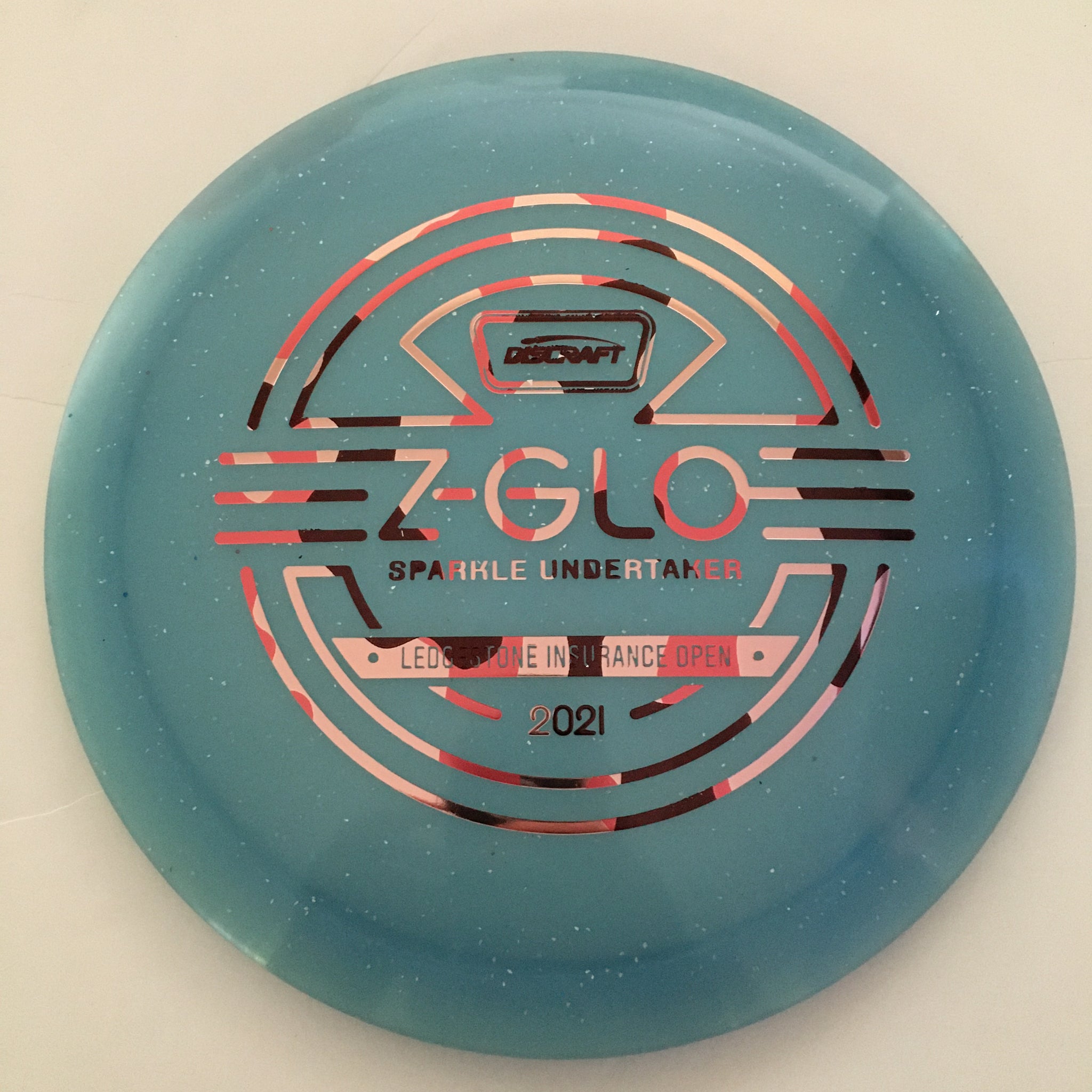 Discraft 2021 Ledgestone Z GLO Sparkle Undertaker 9/5/-1/2