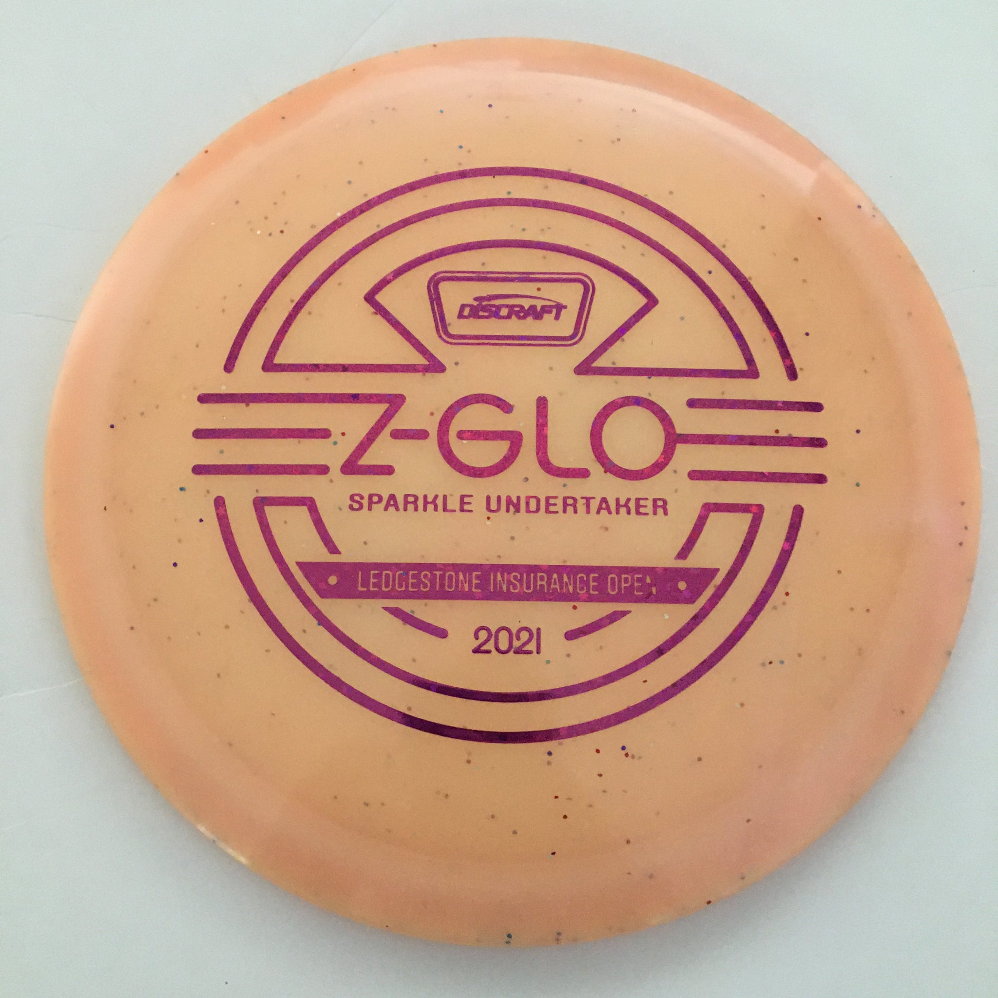 Discraft 2021 Ledgestone Z GLO Sparkle Undertaker 9/5/-1/2